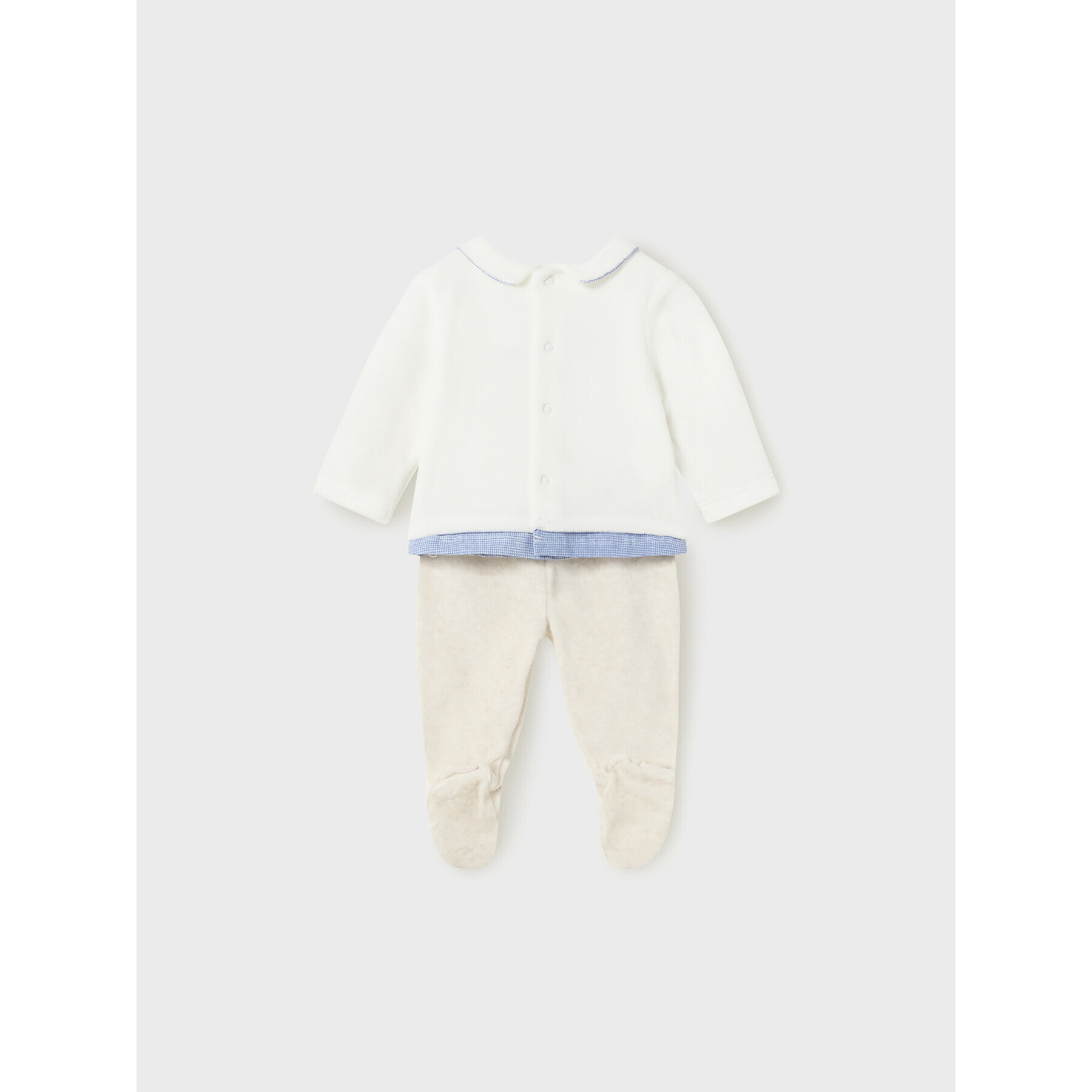 Mayoral Комплект блуза и ританки 2.508 Екрю Regular Fit - Pepit.bg