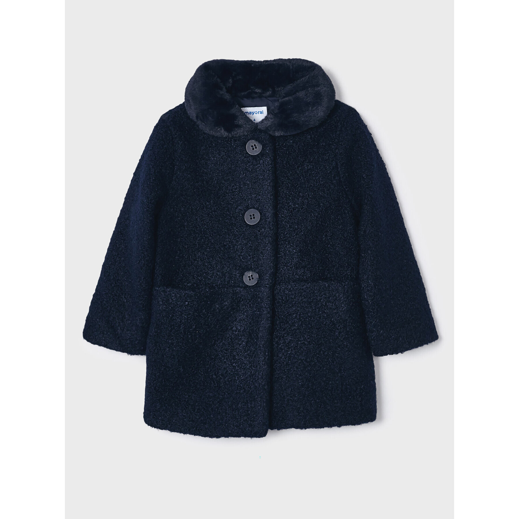 Mayoral Кожух 4.409 Тъмносин Regular Fit - Pepit.bg