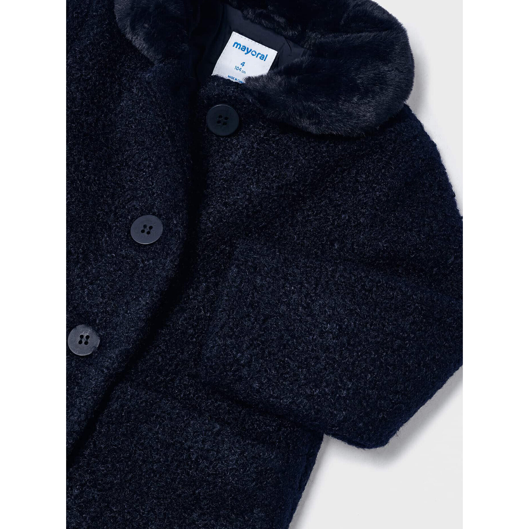 Mayoral Кожух 4.409 Тъмносин Regular Fit - Pepit.bg