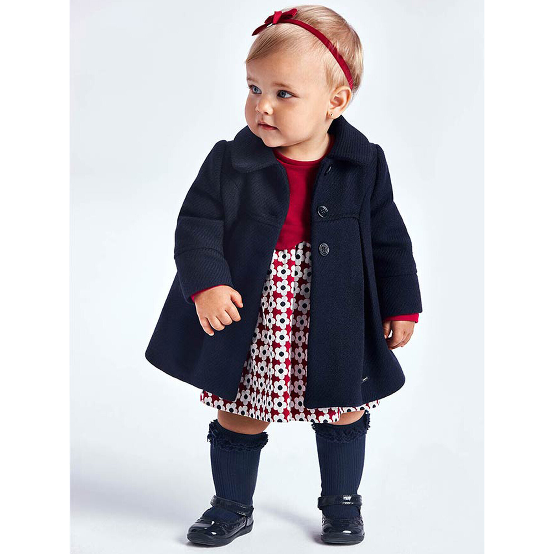 Mayoral Манто/Палто 2434 Тъмносин Regular Fit - Pepit.bg