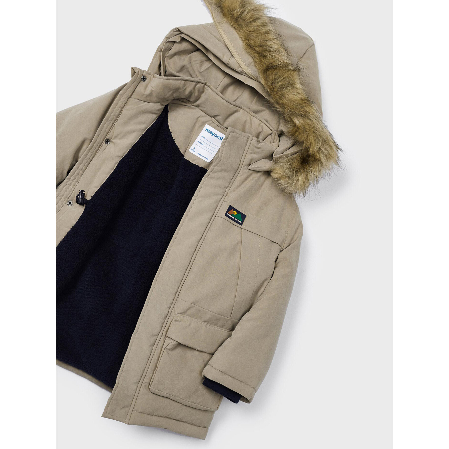 Mayoral Парка 4.439 Кафяв Regular Fit - Pepit.bg