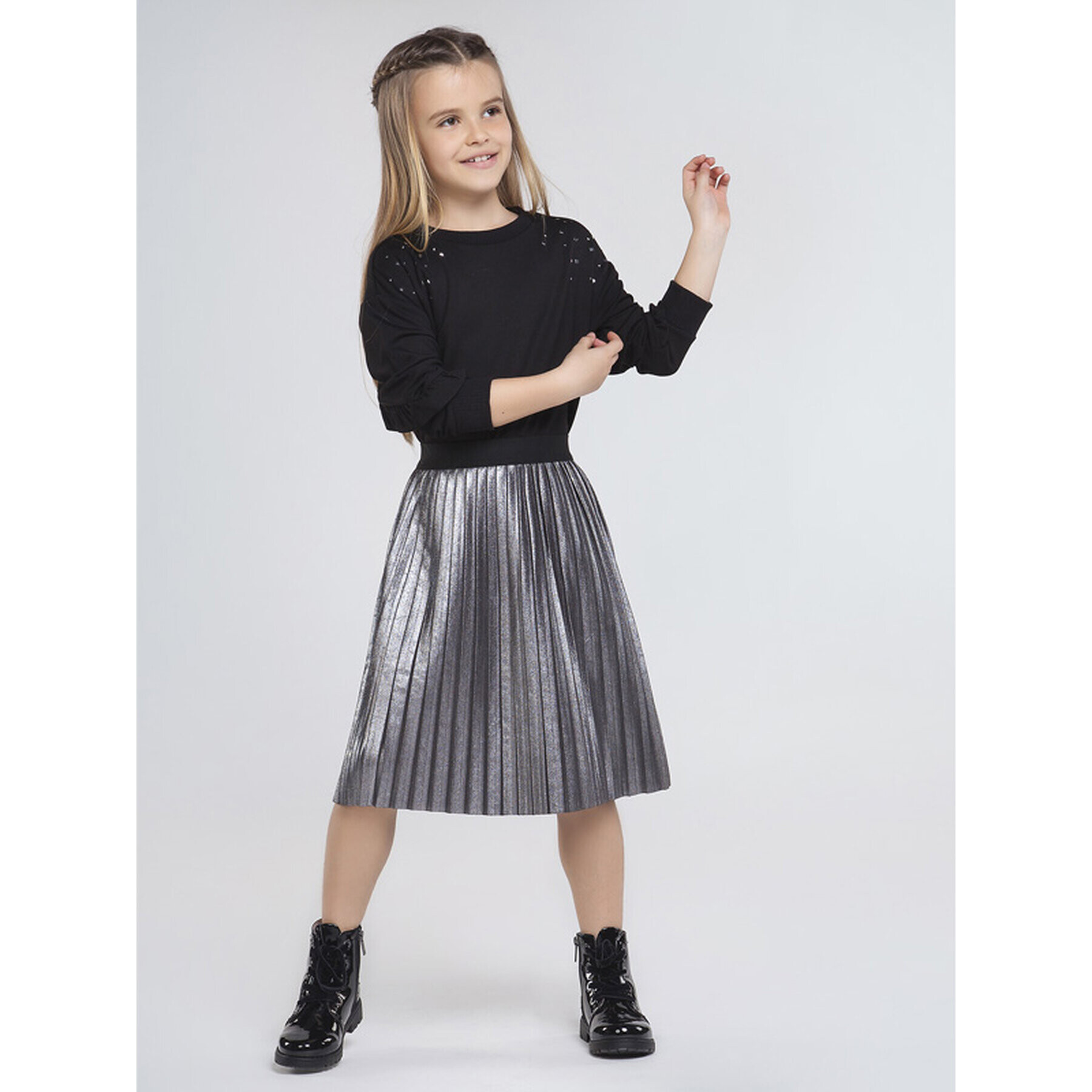 Mayoral Пола 7948 Сив Regular Fit - Pepit.bg
