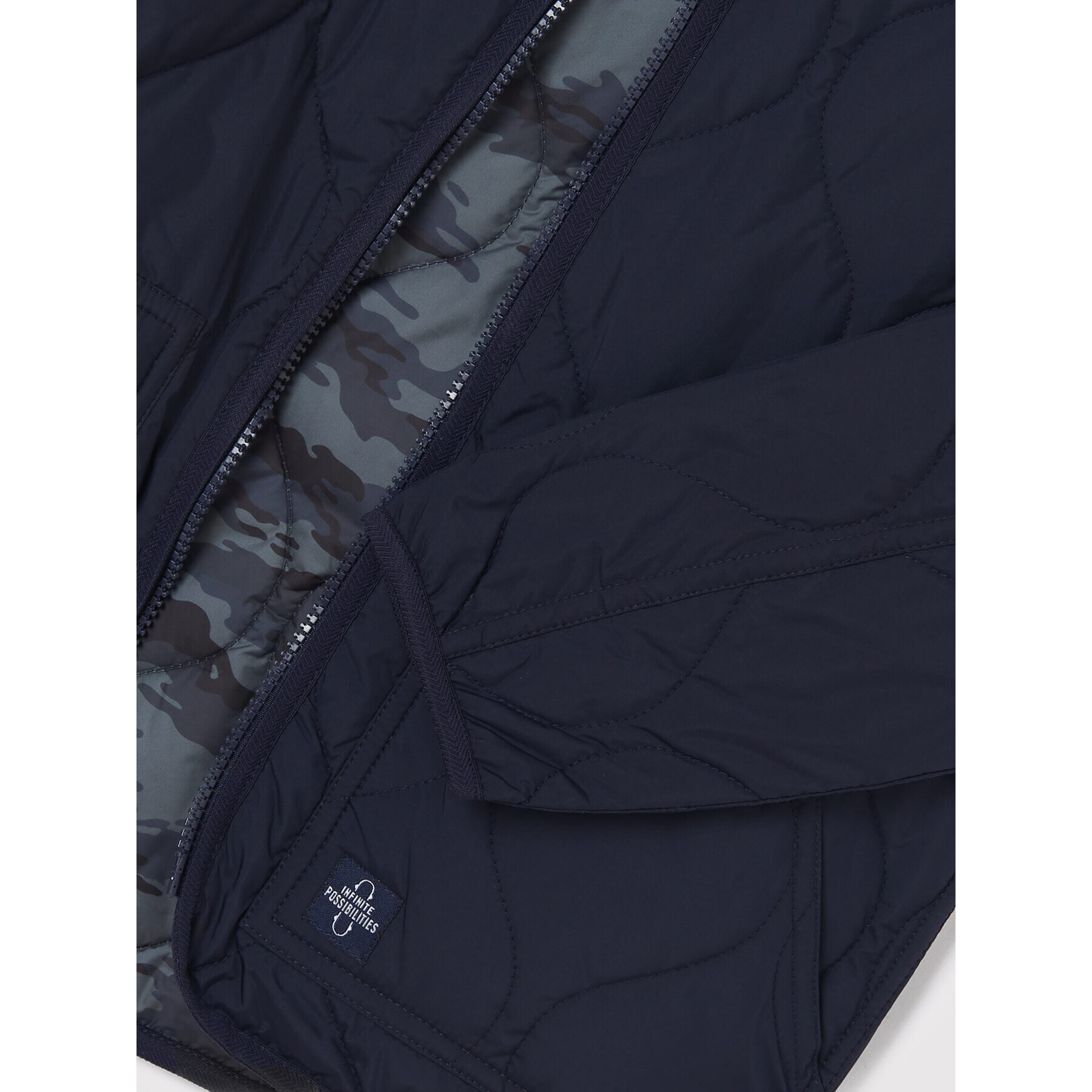 Mayoral Преходно яке 6414 Тъмносин Regular Fit - Pepit.bg