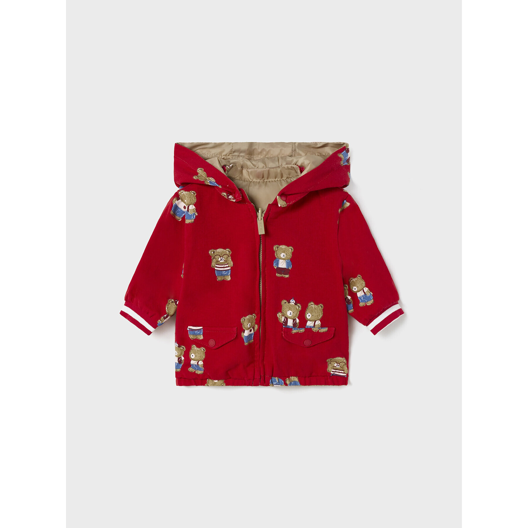 Mayoral Преходно яке 1404 Бежов Regular Fit - Pepit.bg