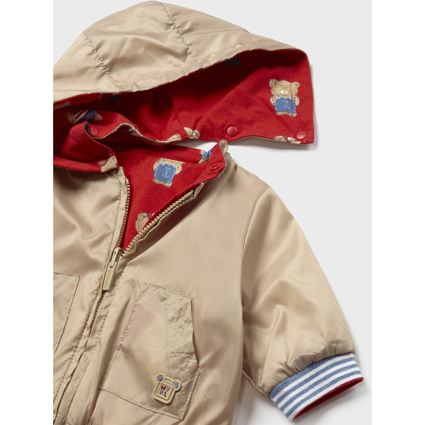 Mayoral Преходно яке 1404 Бежов Regular Fit - Pepit.bg