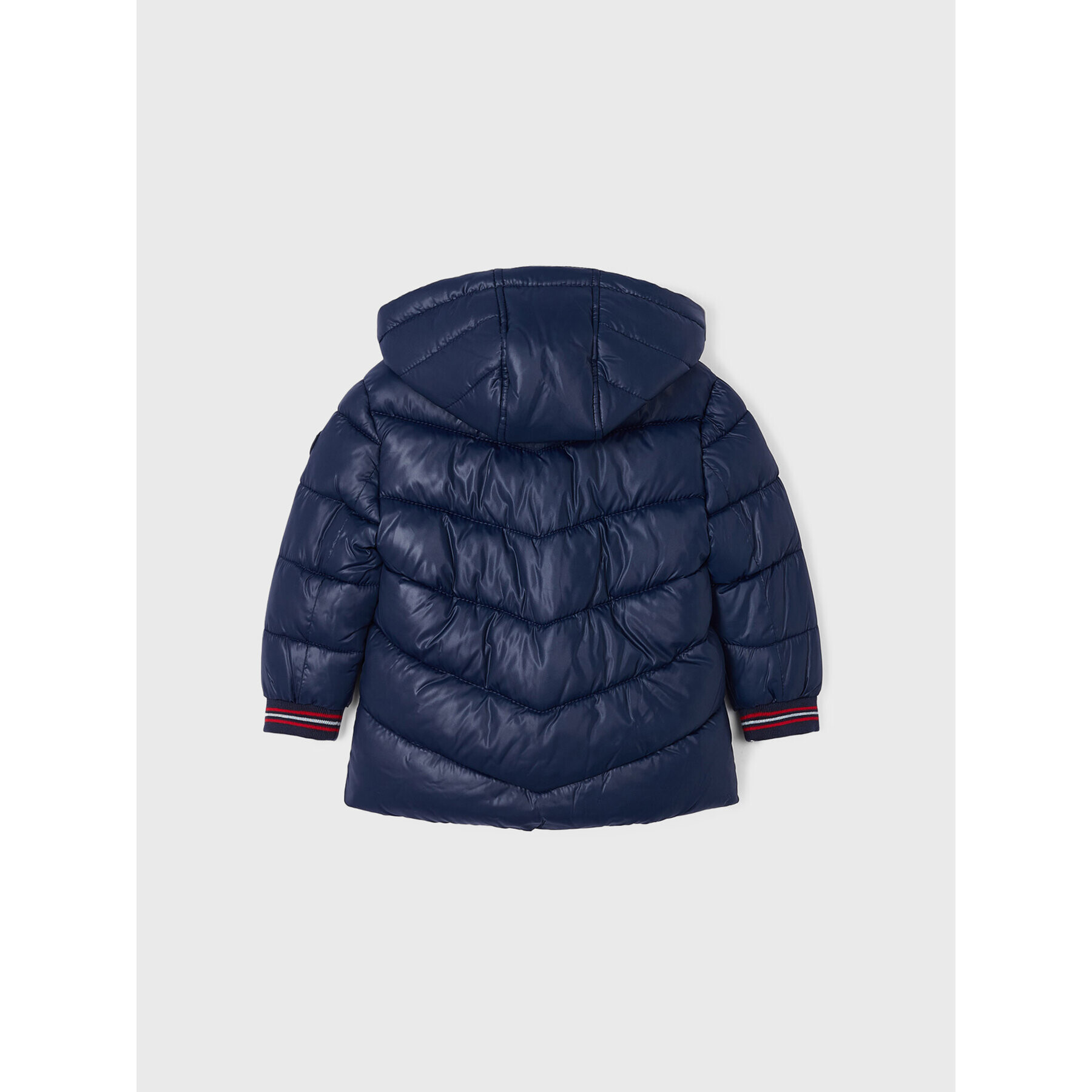 Mayoral Пухено яке 2416 Тъмносин Regular Fit - Pepit.bg