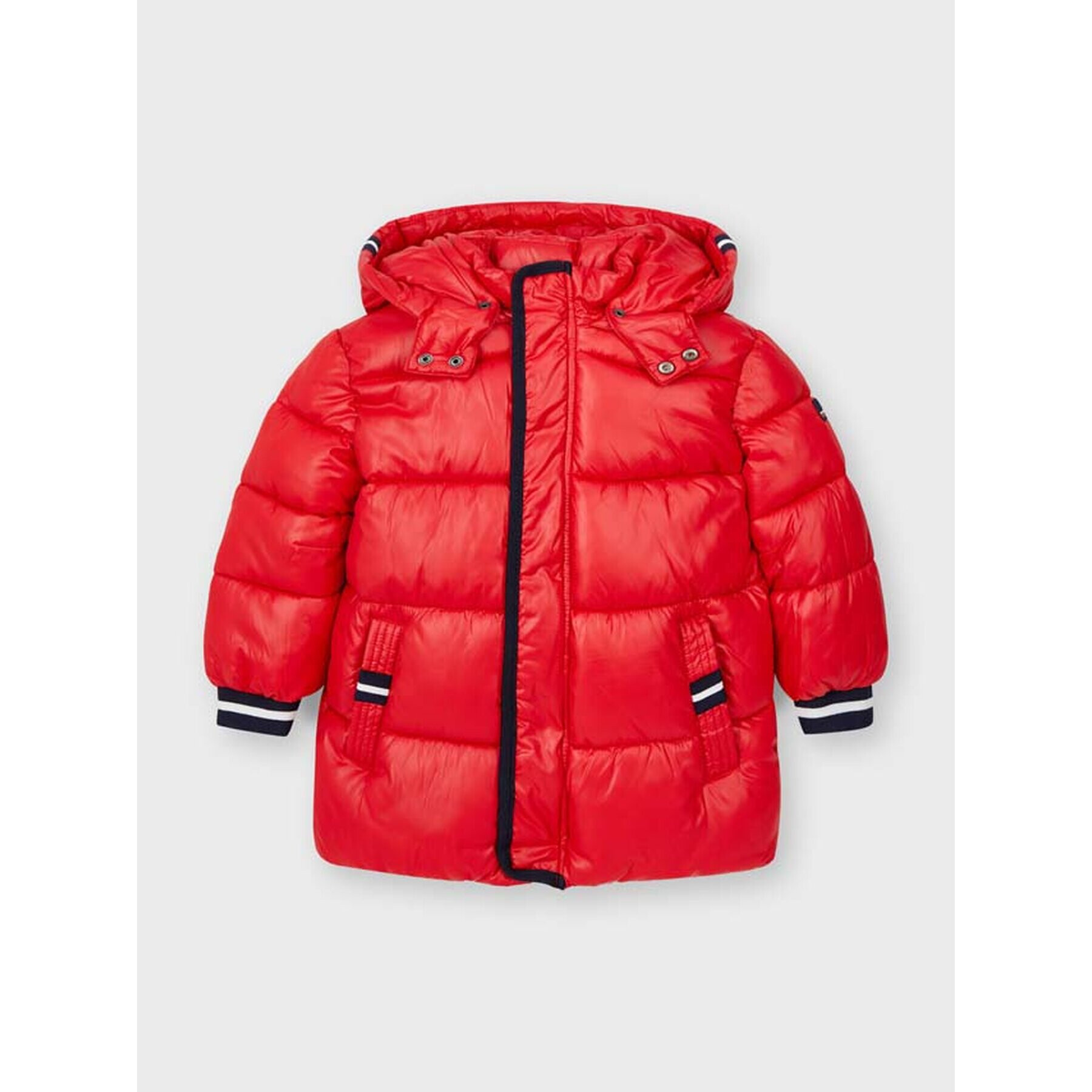 Mayoral Пухено яке 4415 Червен Regular Fit - Pepit.bg