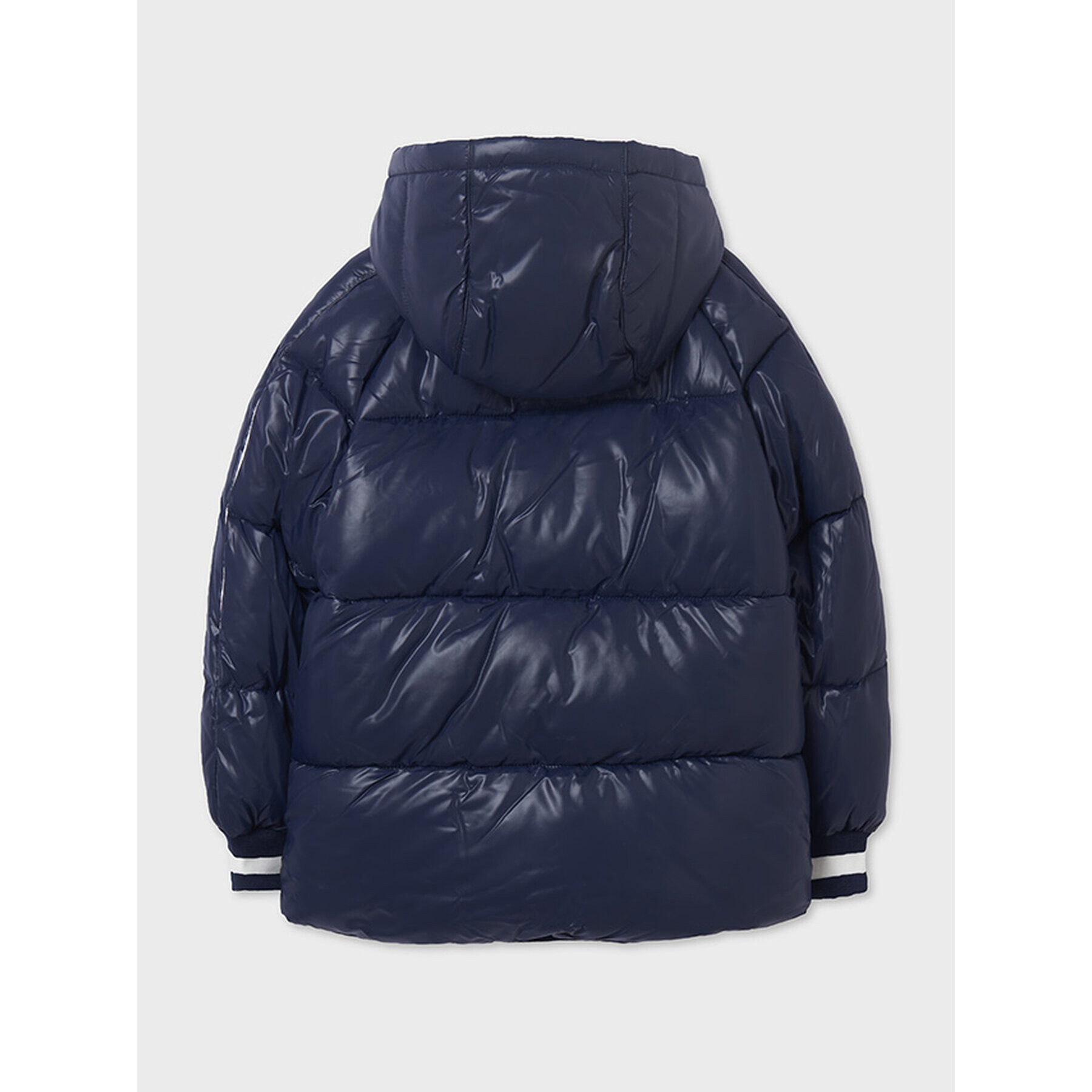 Mayoral Пухено яке 7416 Тъмносин Regular Fit - Pepit.bg