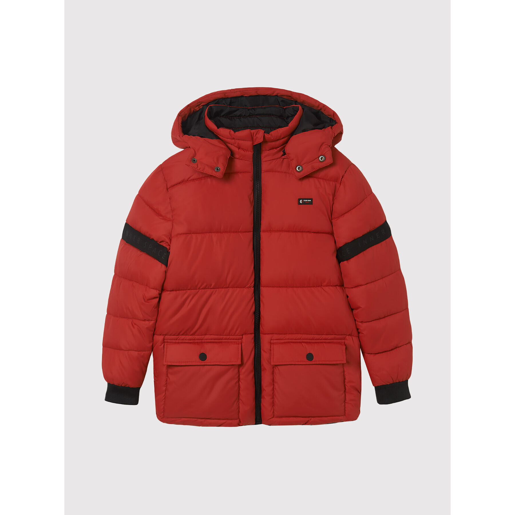 Mayoral Пухено яке 7460 Червен Regular Fit - Pepit.bg