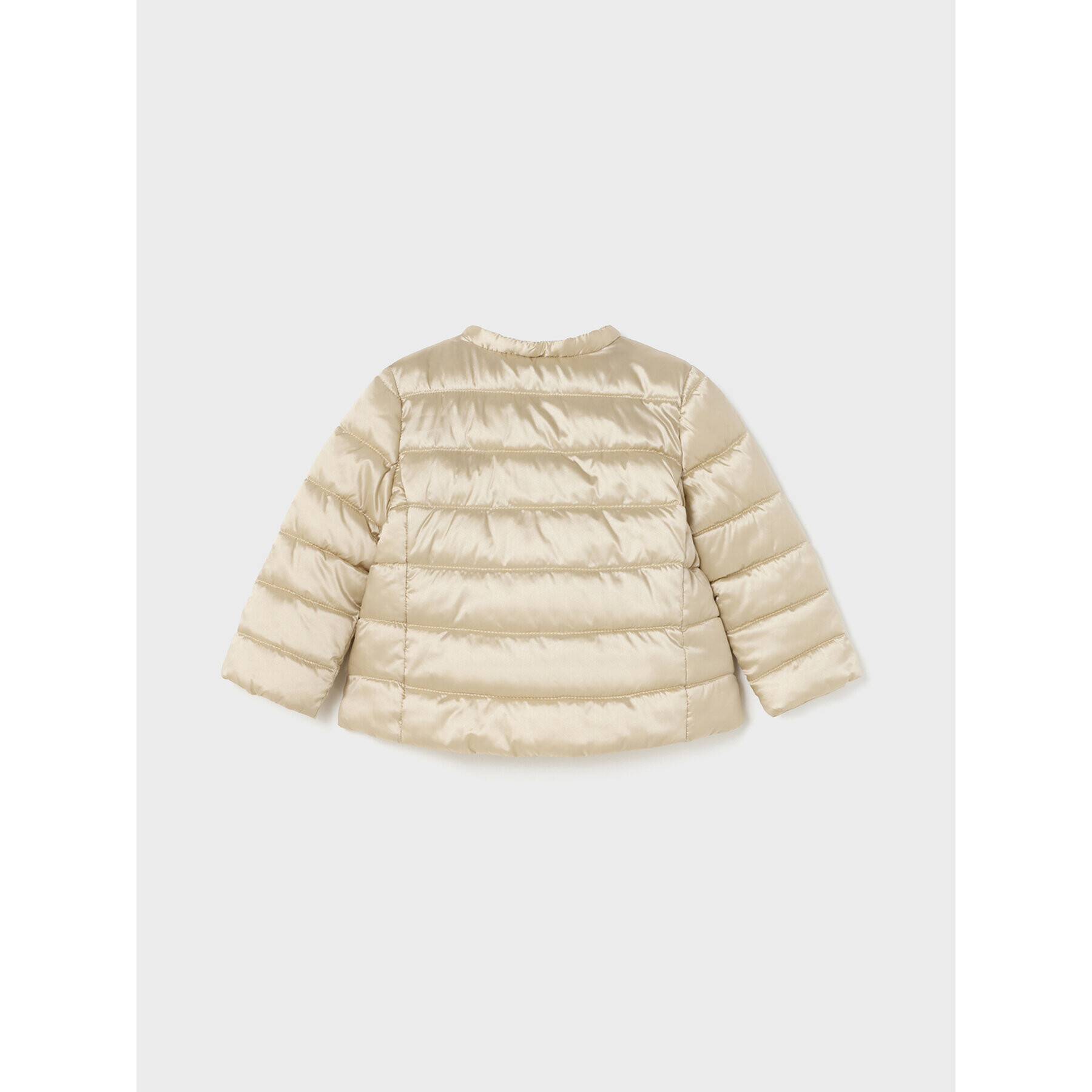Mayoral Пухено яке 1411 Бежов Regular Fit - Pepit.bg