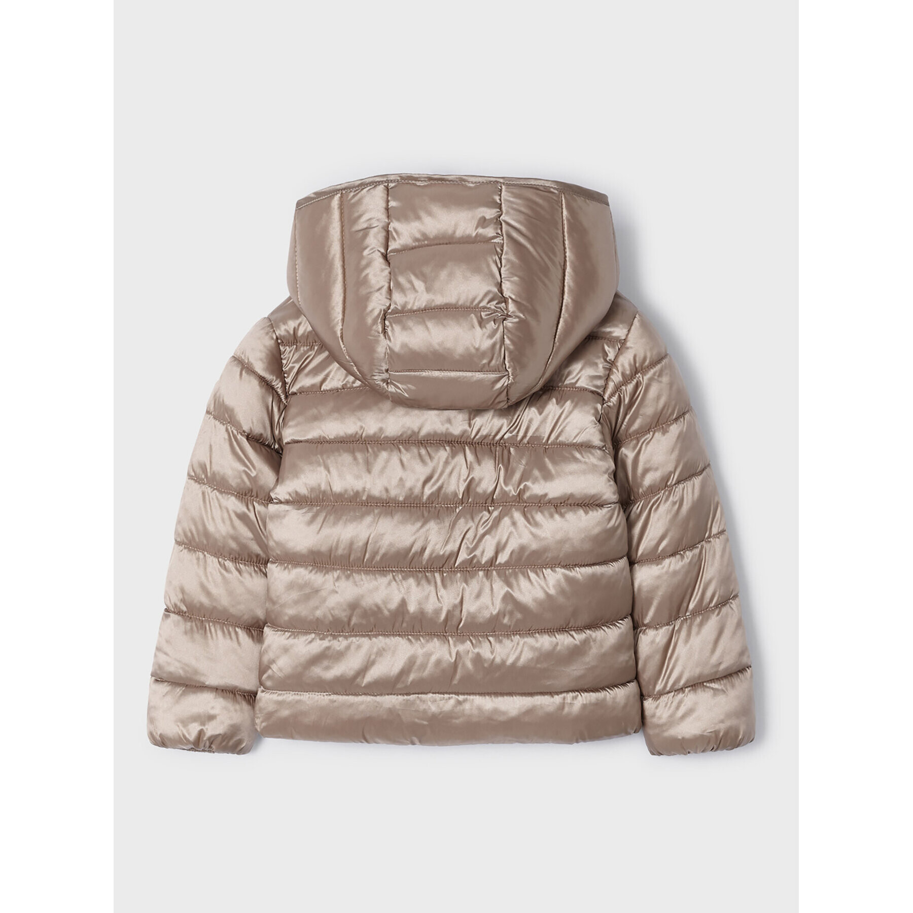 Mayoral Пухено яке 4.416 Кафяв Regular Fit - Pepit.bg