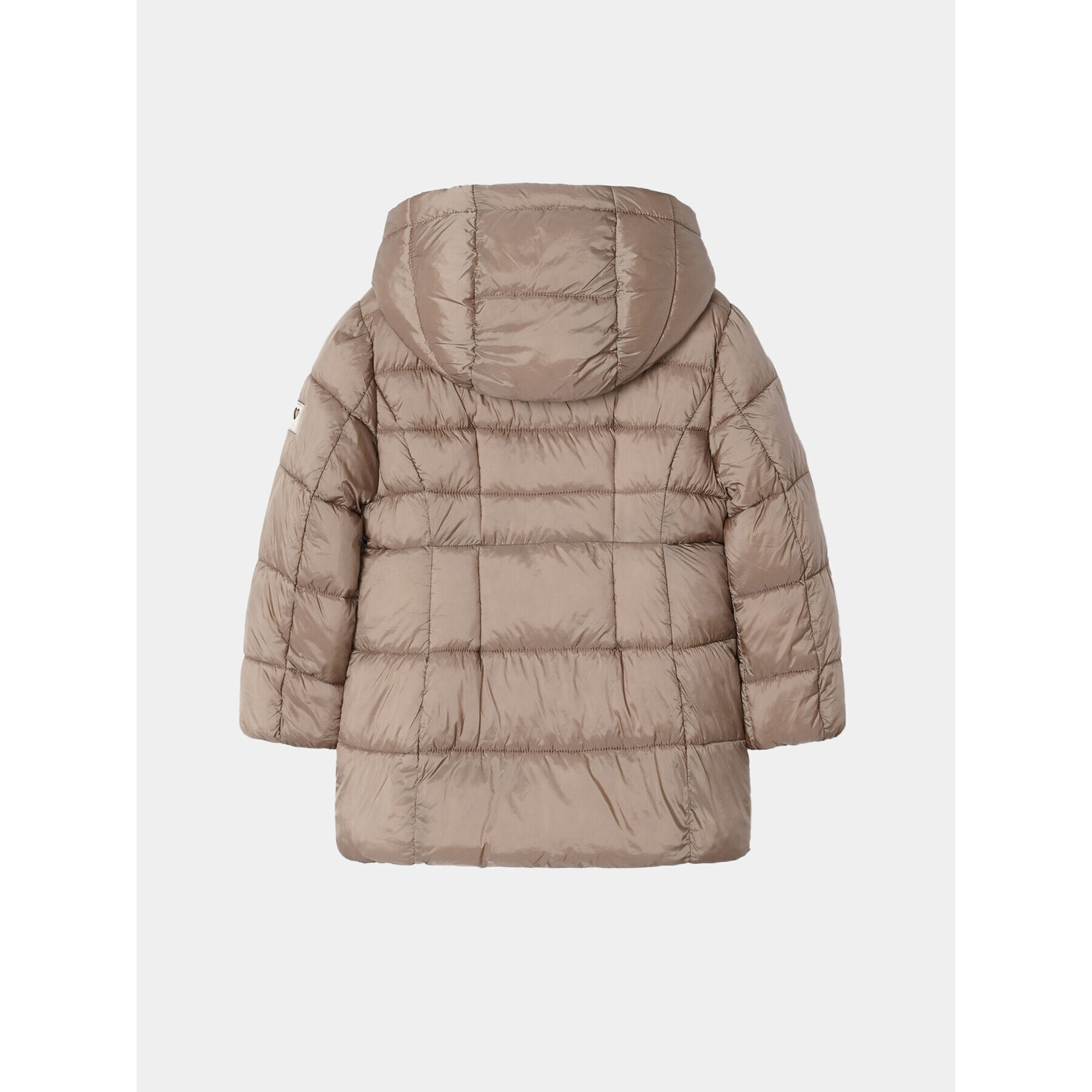 Mayoral Пухено яке 4.417 Кафяв Regular Fit - Pepit.bg