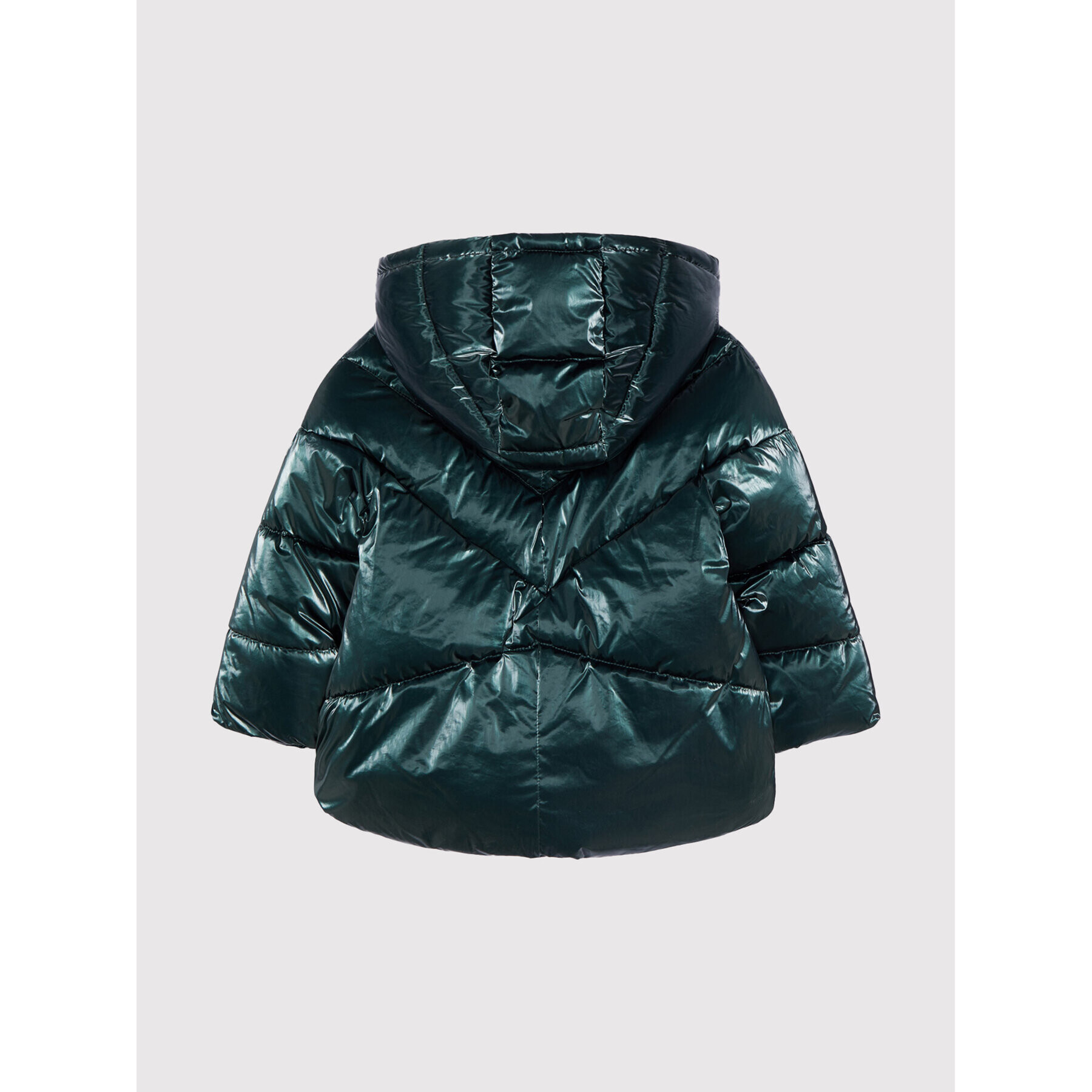 Mayoral Пухено яке 4487 Зелен Regular Fit - Pepit.bg