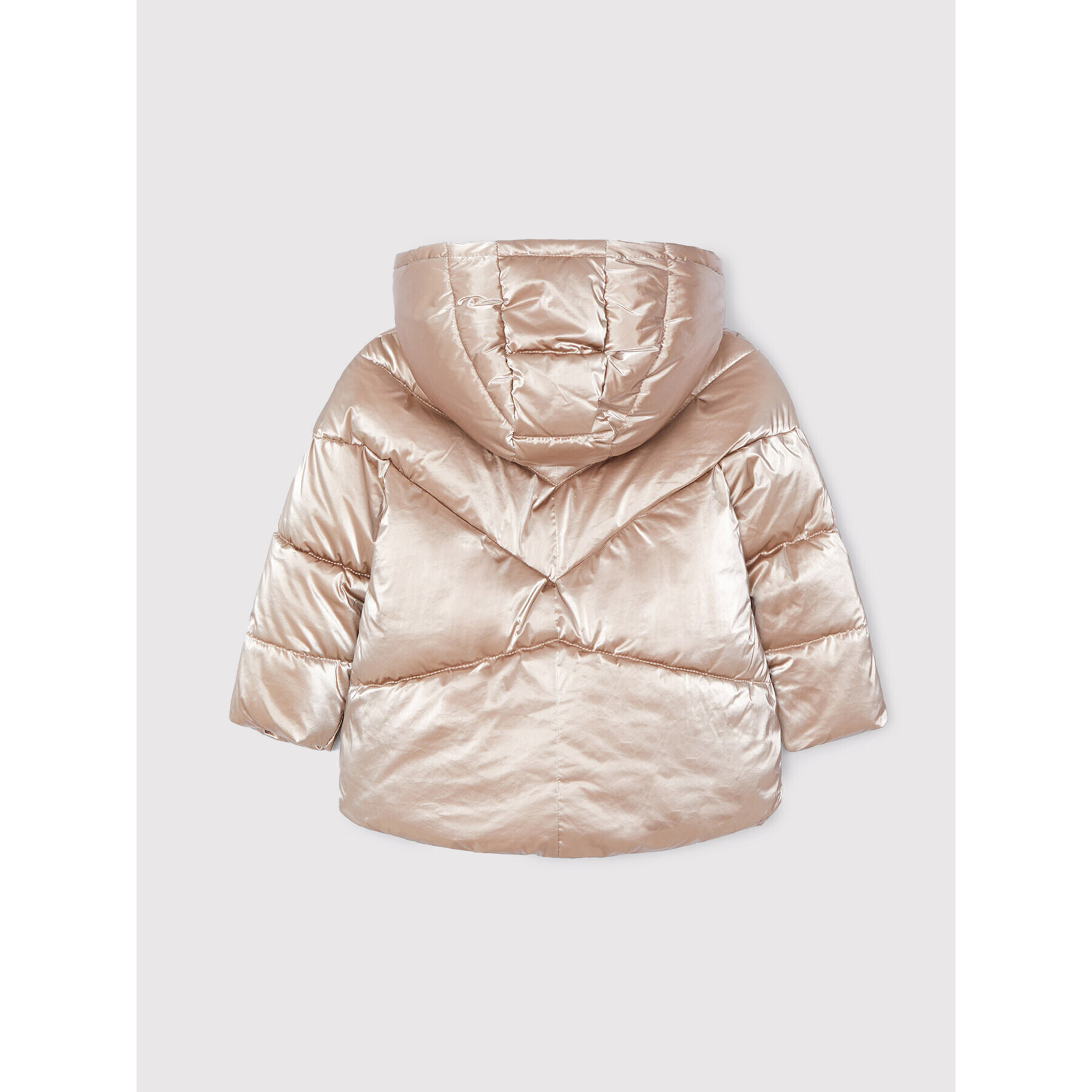 Mayoral Пухено яке 4487 Златист Regular Fit - Pepit.bg
