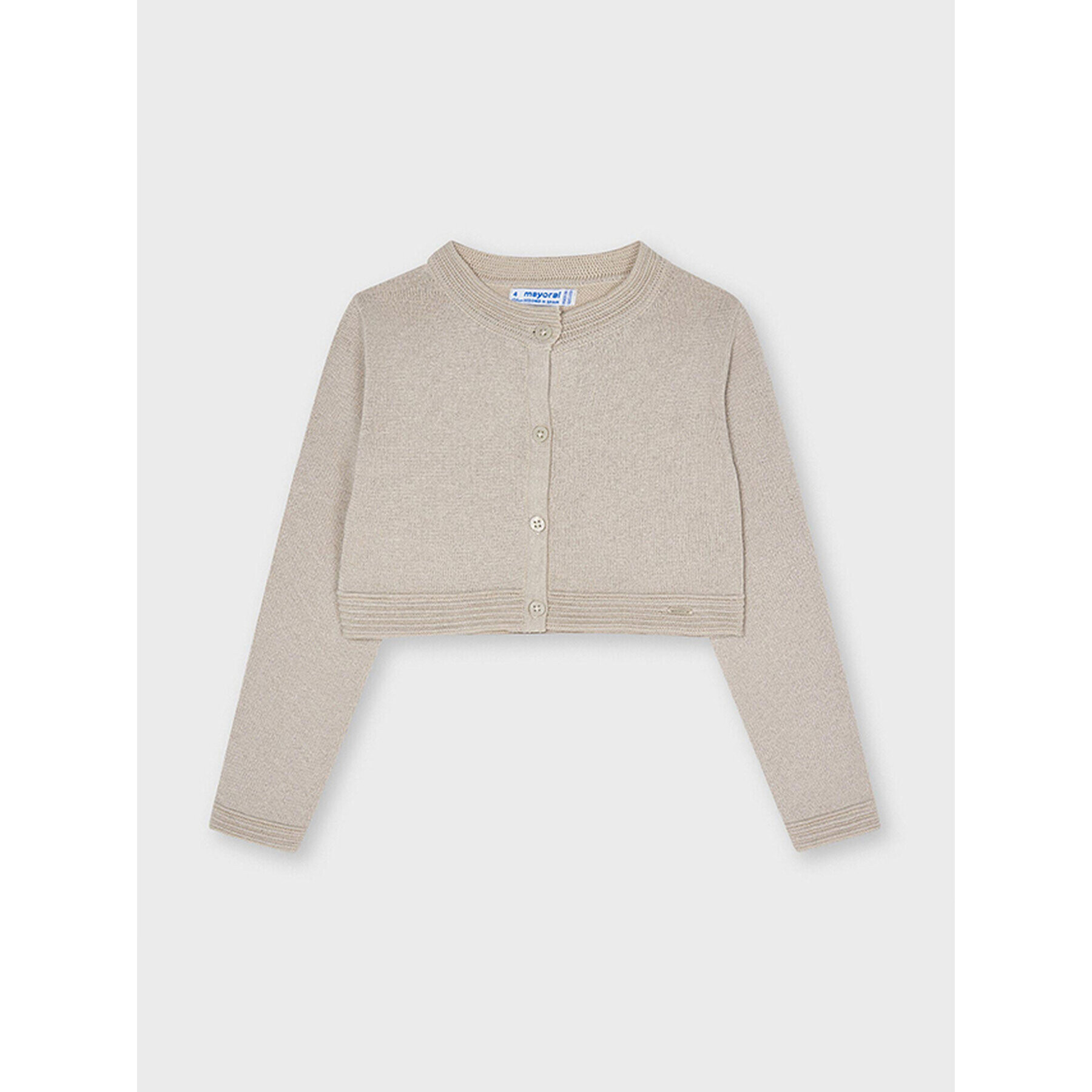 Mayoral Кардиган 321 Бежов Regular Fit - Pepit.bg