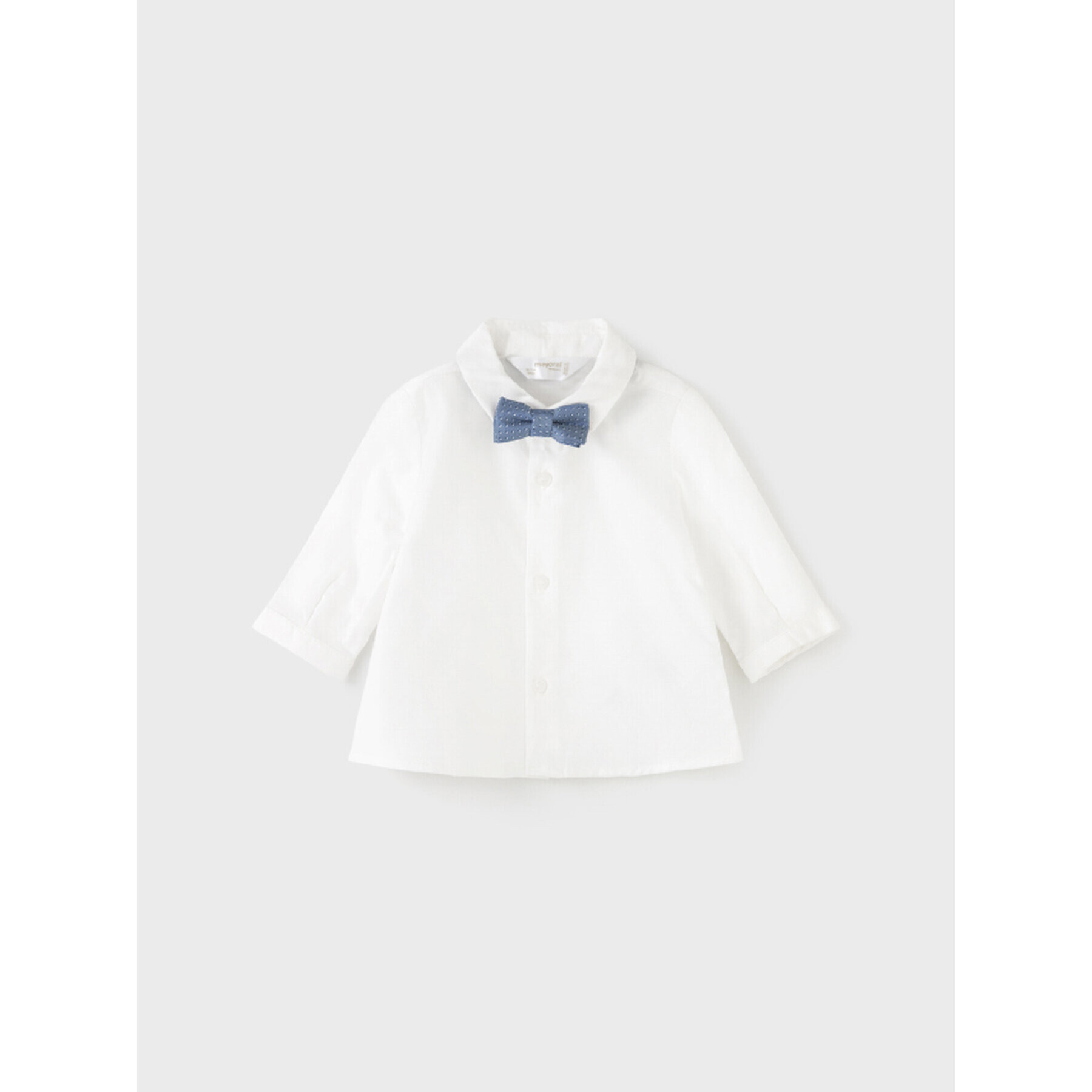 Mayoral Риза 2138 Бял Regular Fit - Pepit.bg