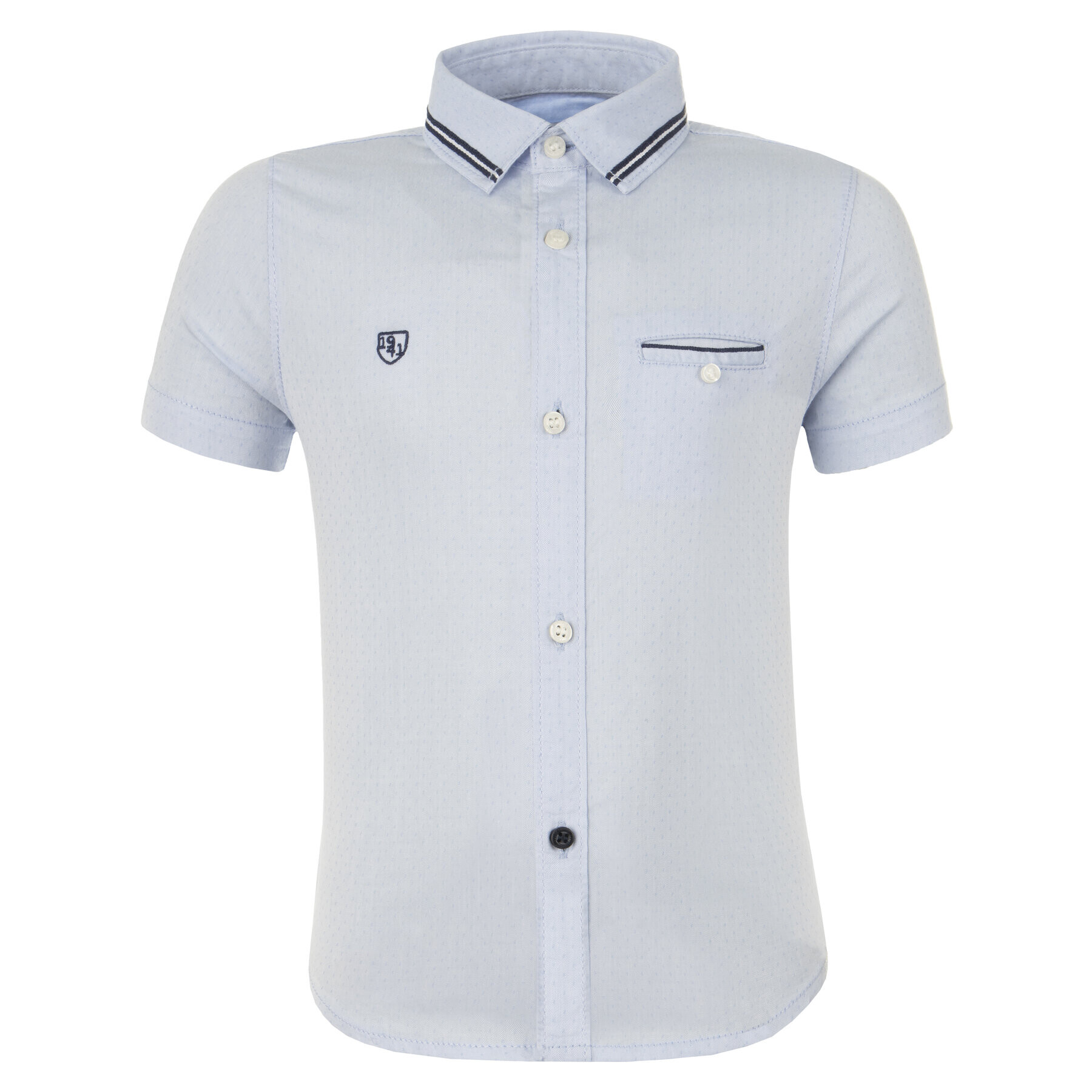 Mayoral Риза 3129 Син Slim Fit - Pepit.bg