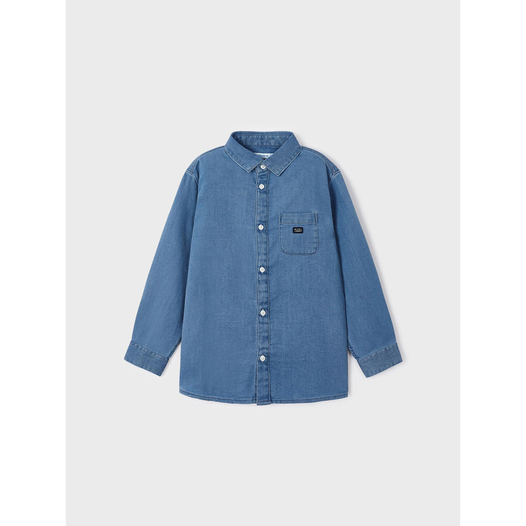 Mayoral Риза 4.112 Син Regular Fit - Pepit.bg