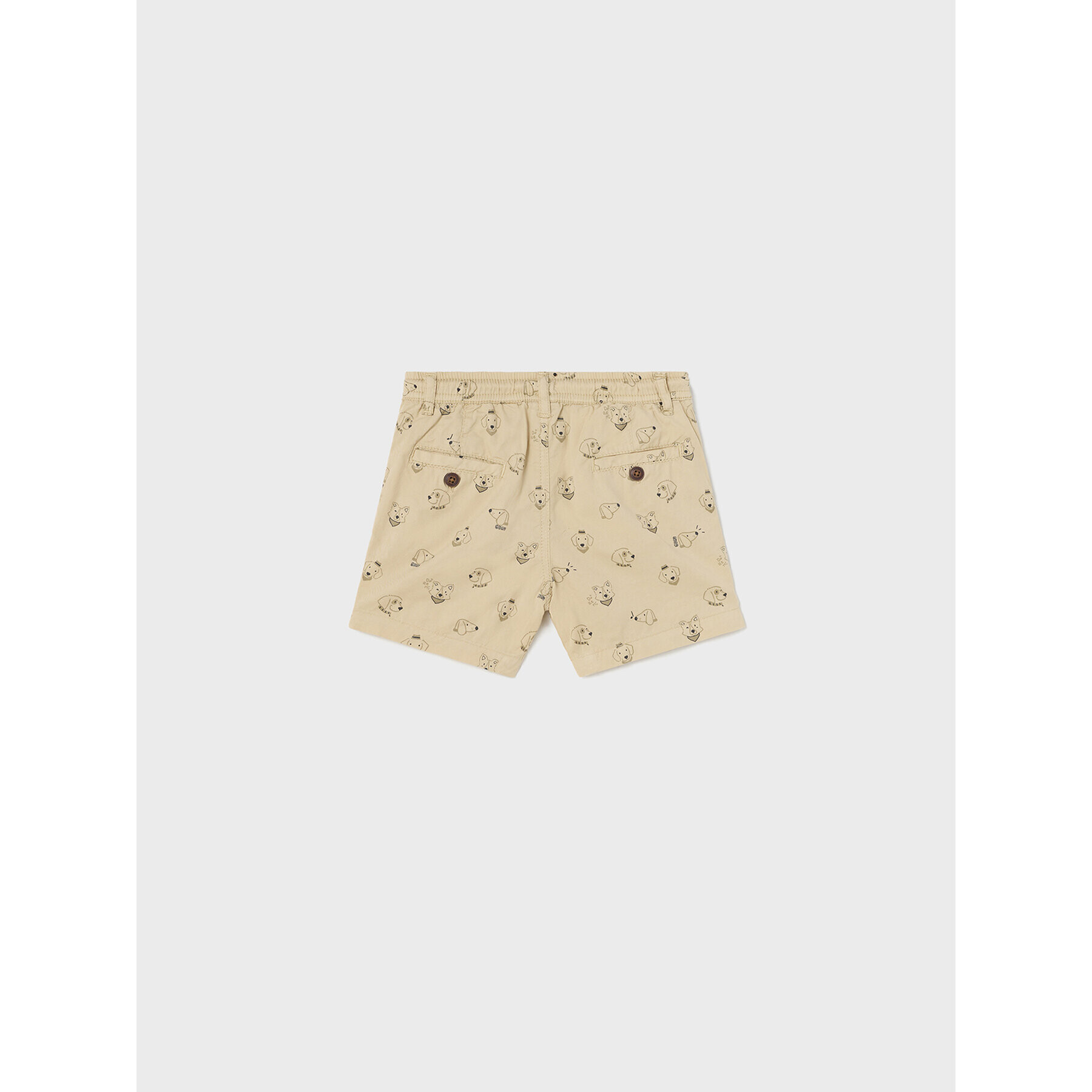 Mayoral Шорти от плат 1286 Бежов Regular Fit - Pepit.bg