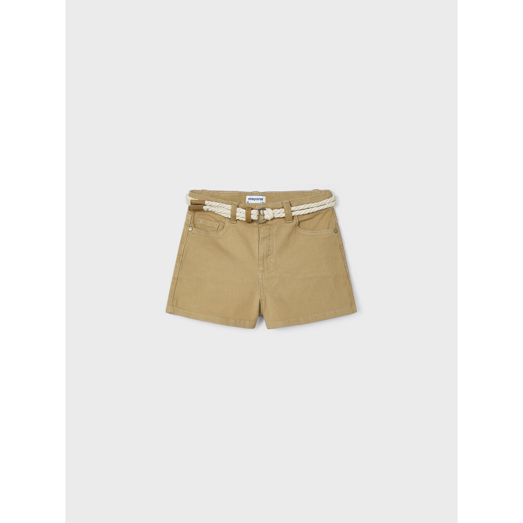 Mayoral Шорти от плат 234 Бежов Regular Fit - Pepit.bg