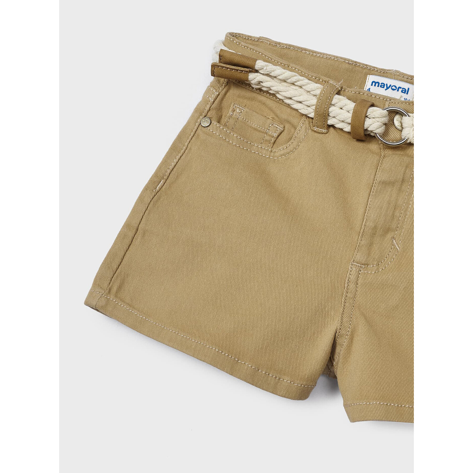 Mayoral Шорти от плат 234 Бежов Regular Fit - Pepit.bg
