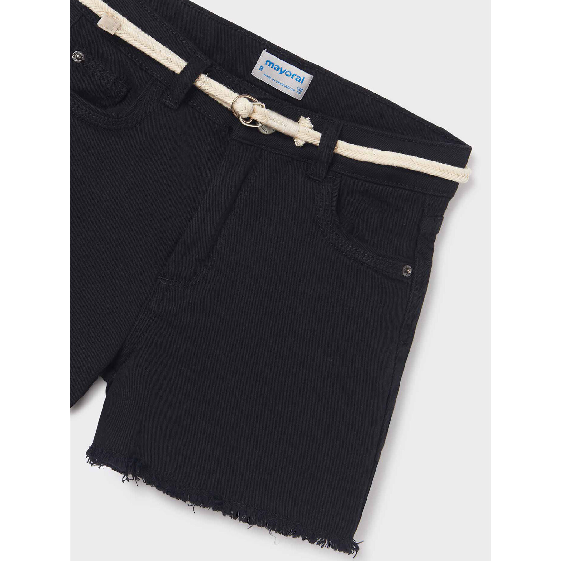Mayoral Шорти от плат 275 Черен Regular Fit - Pepit.bg