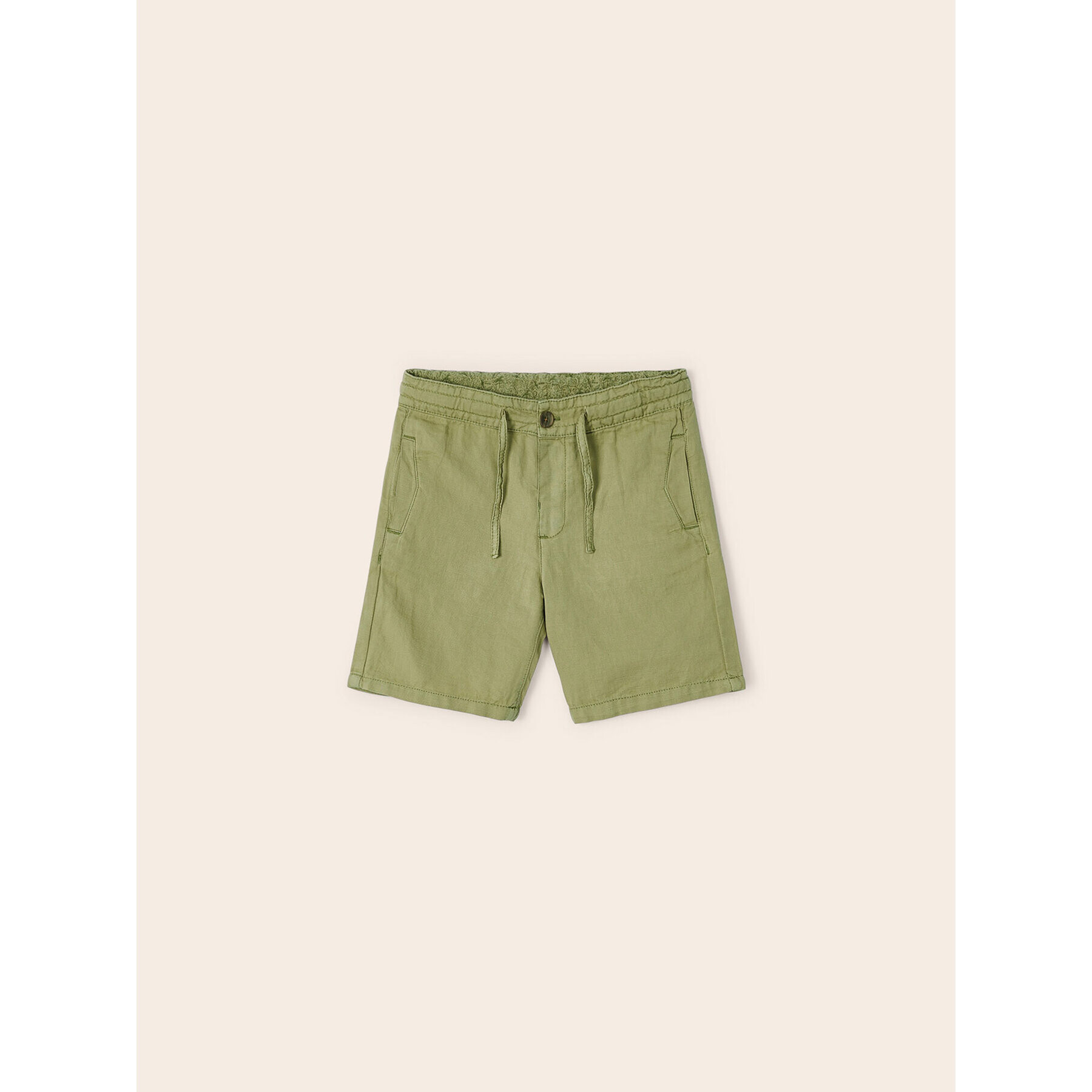 Mayoral Шорти от плат 3221 Зелен Regular Fit - Pepit.bg