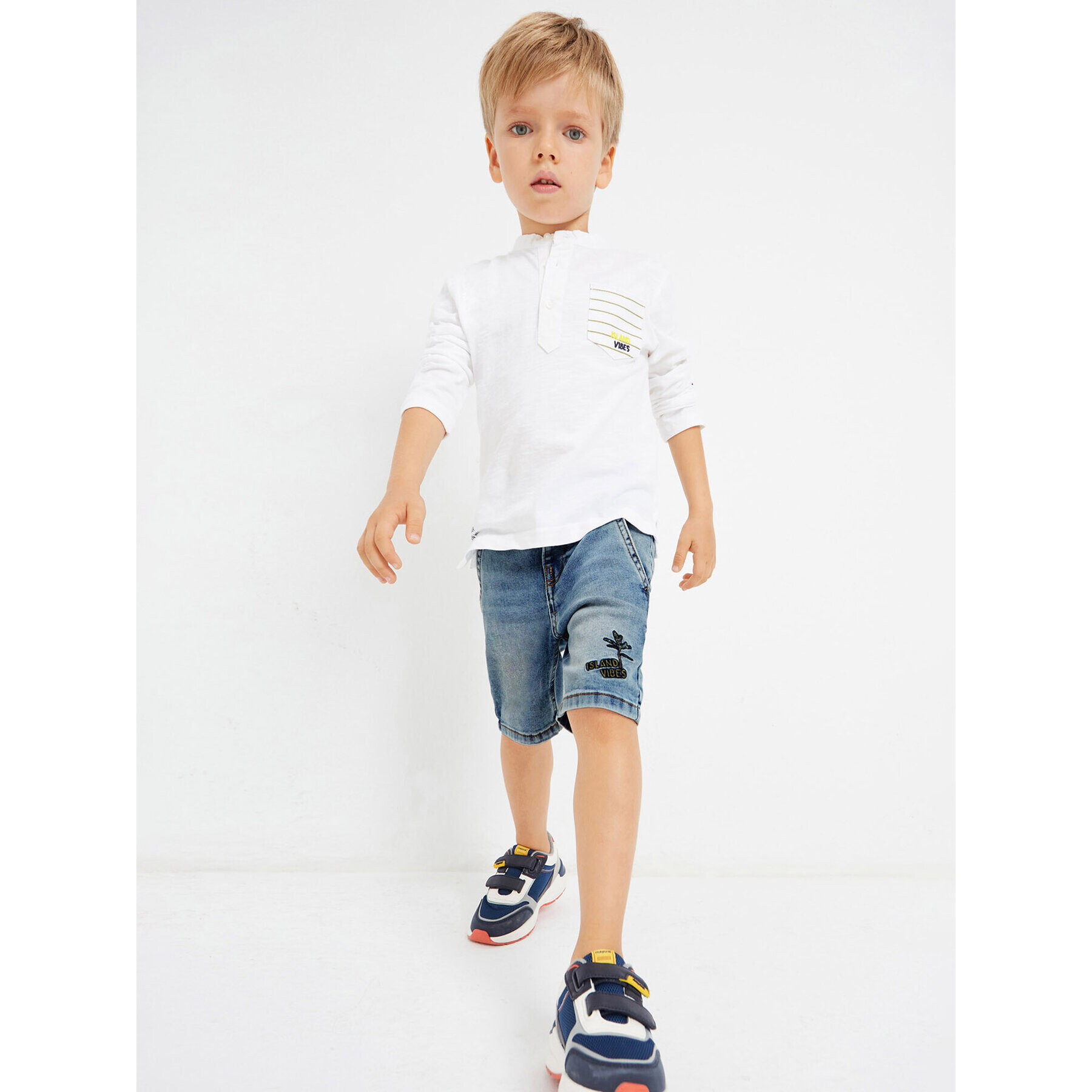 Mayoral Дънкови шорти 3228 Син Regular Fit - Pepit.bg