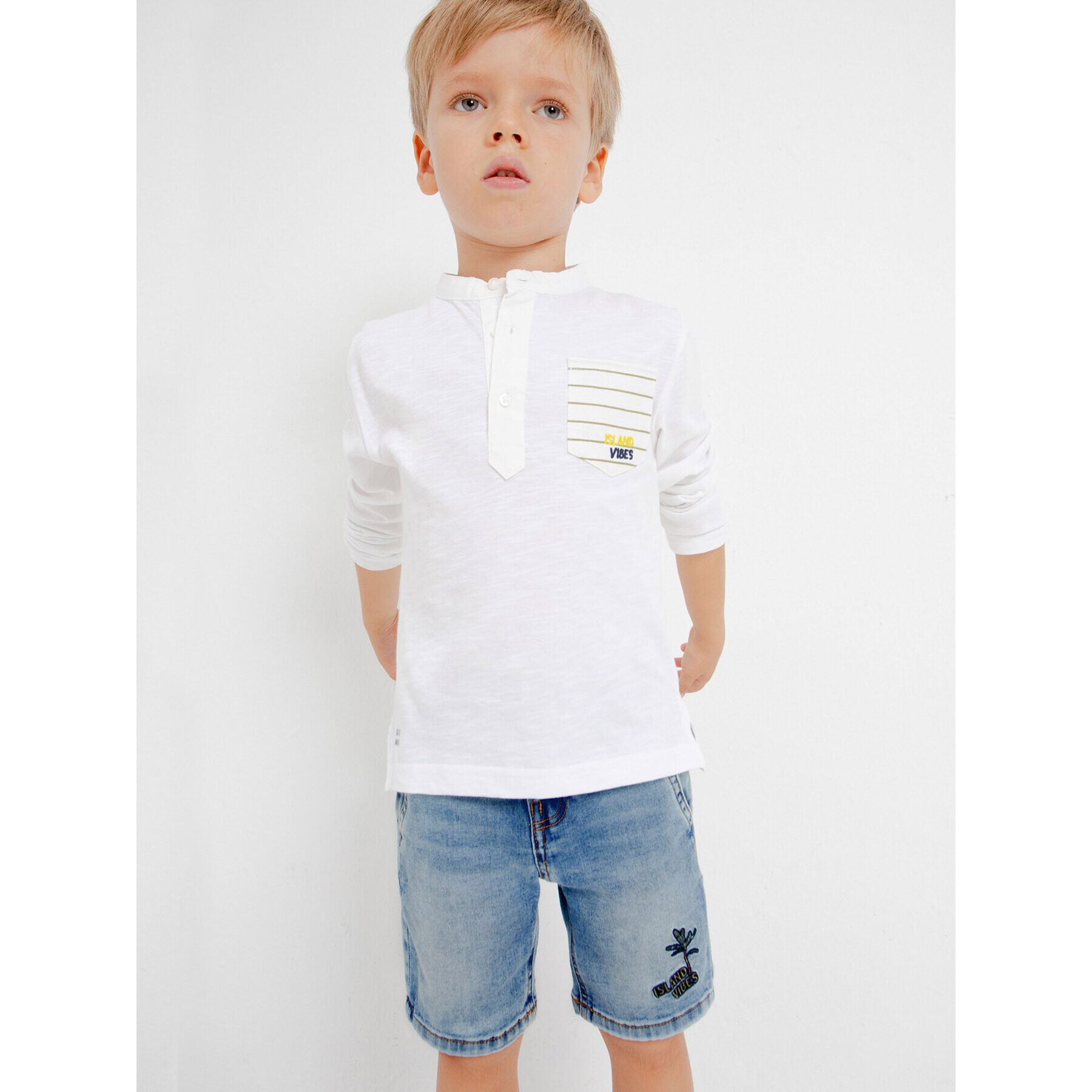 Mayoral Дънкови шорти 3228 Син Regular Fit - Pepit.bg