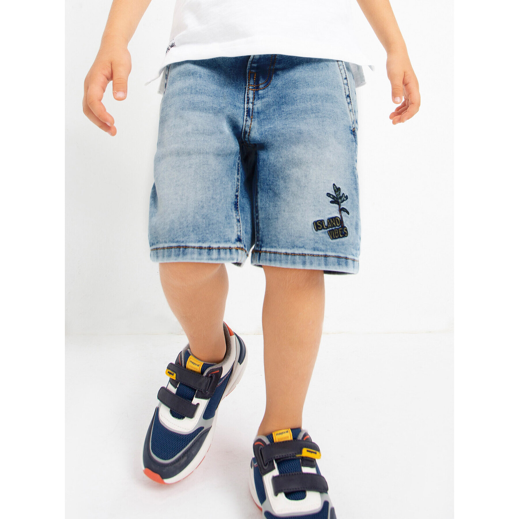 Mayoral Дънкови шорти 3228 Син Regular Fit - Pepit.bg