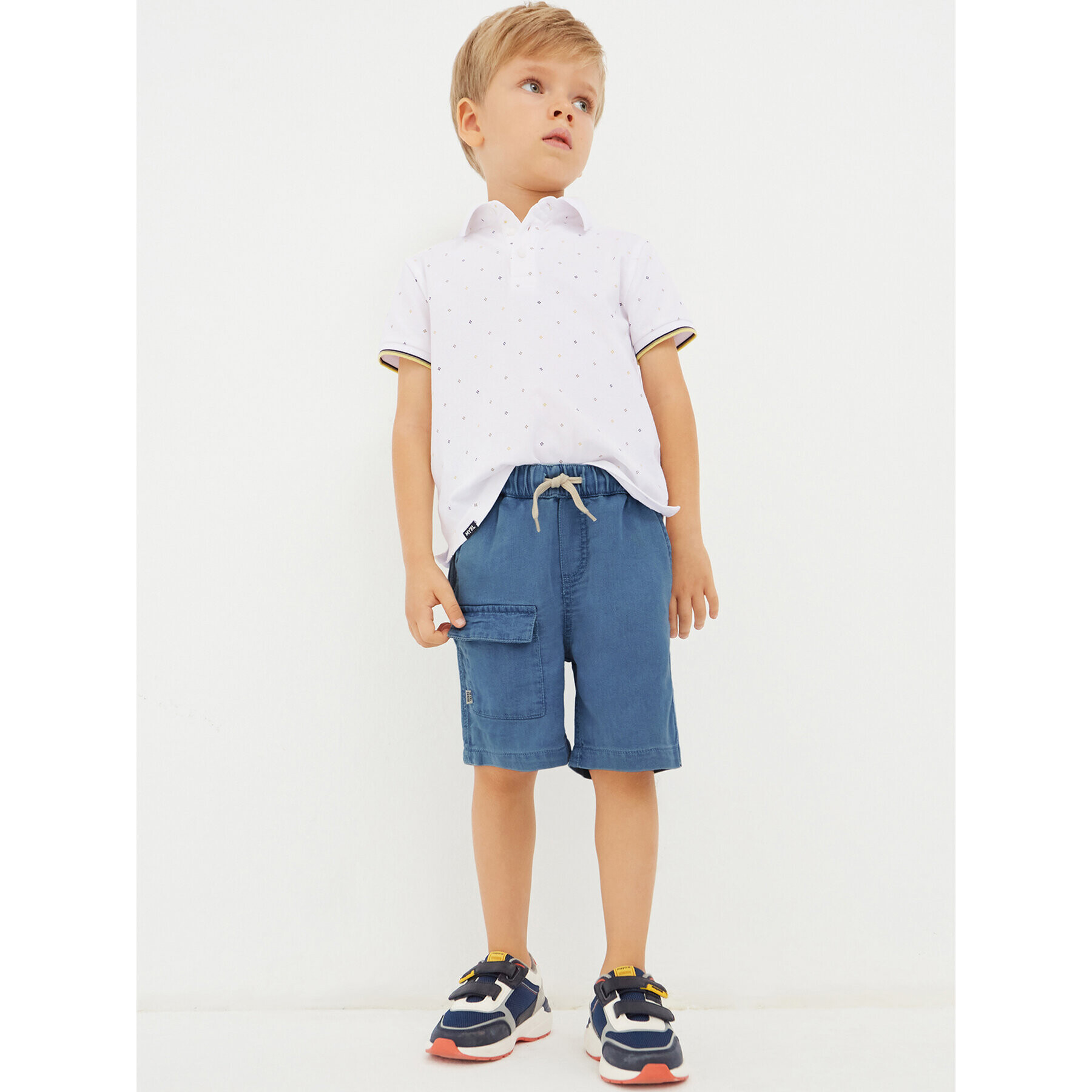 Mayoral Шорти от плат 3229 Син Regular Fit - Pepit.bg