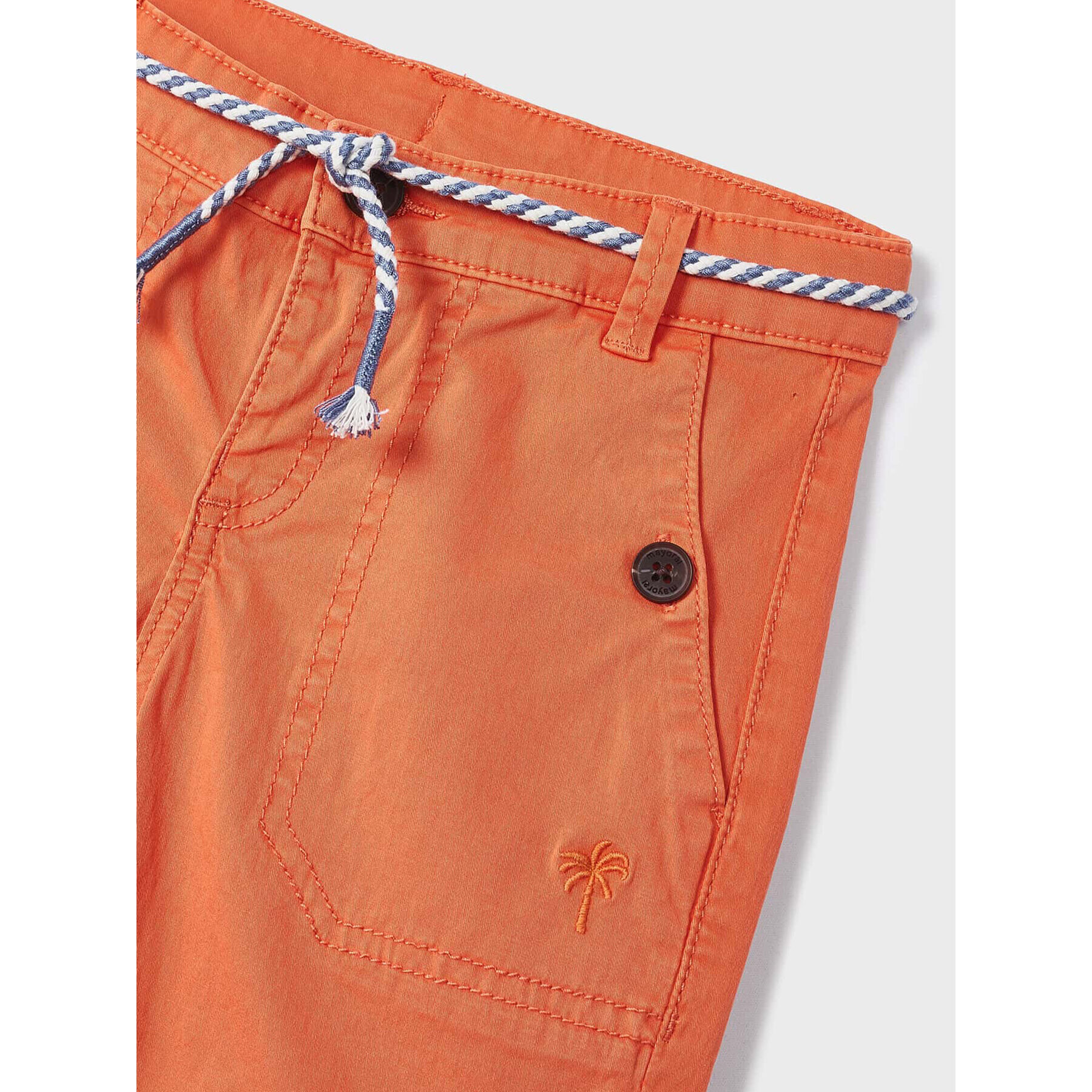 Mayoral Шорти от плат 3233 Оранжев Regular Fit - Pepit.bg