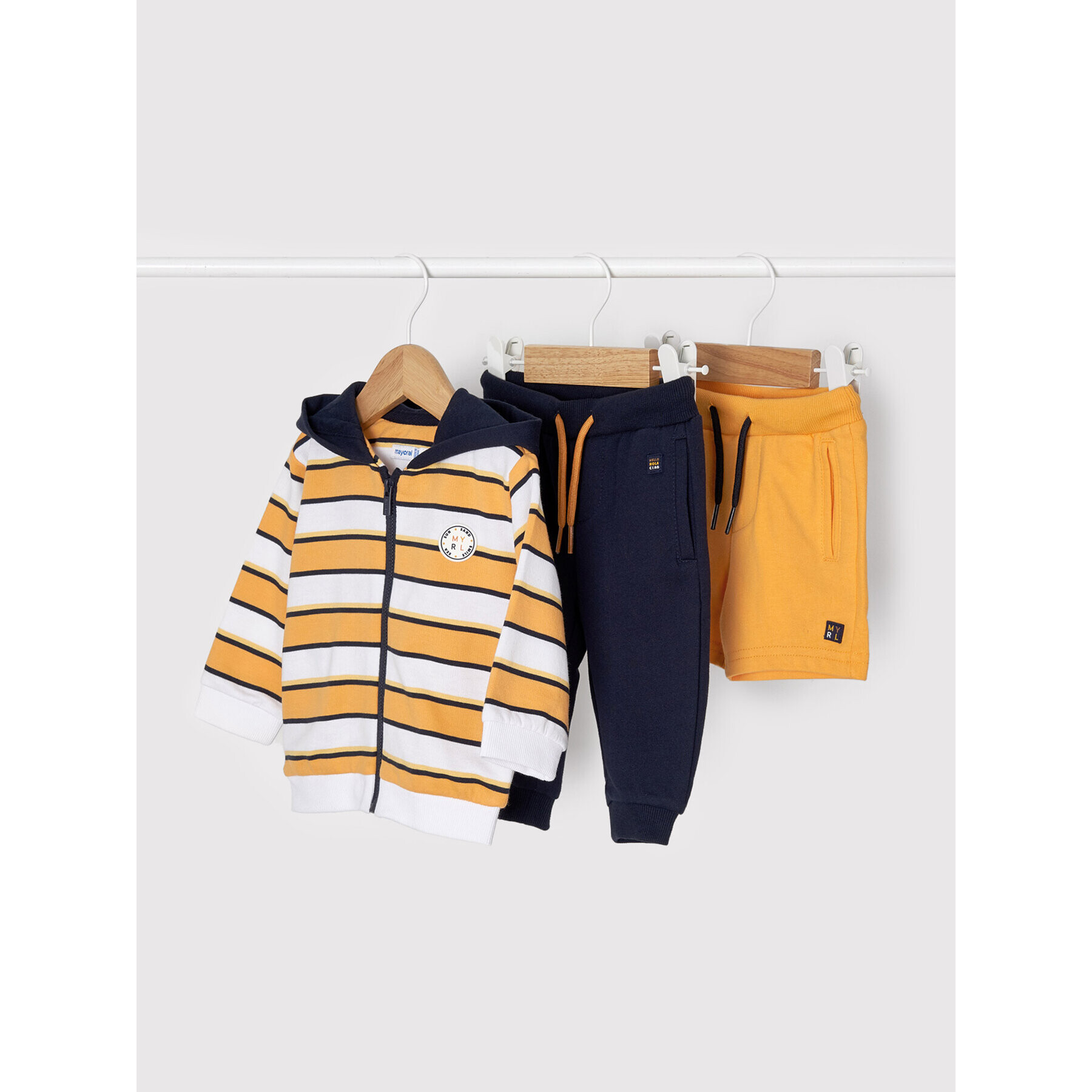 Mayoral Спортен екип 1882 Оранжев Regular Fit - Pepit.bg