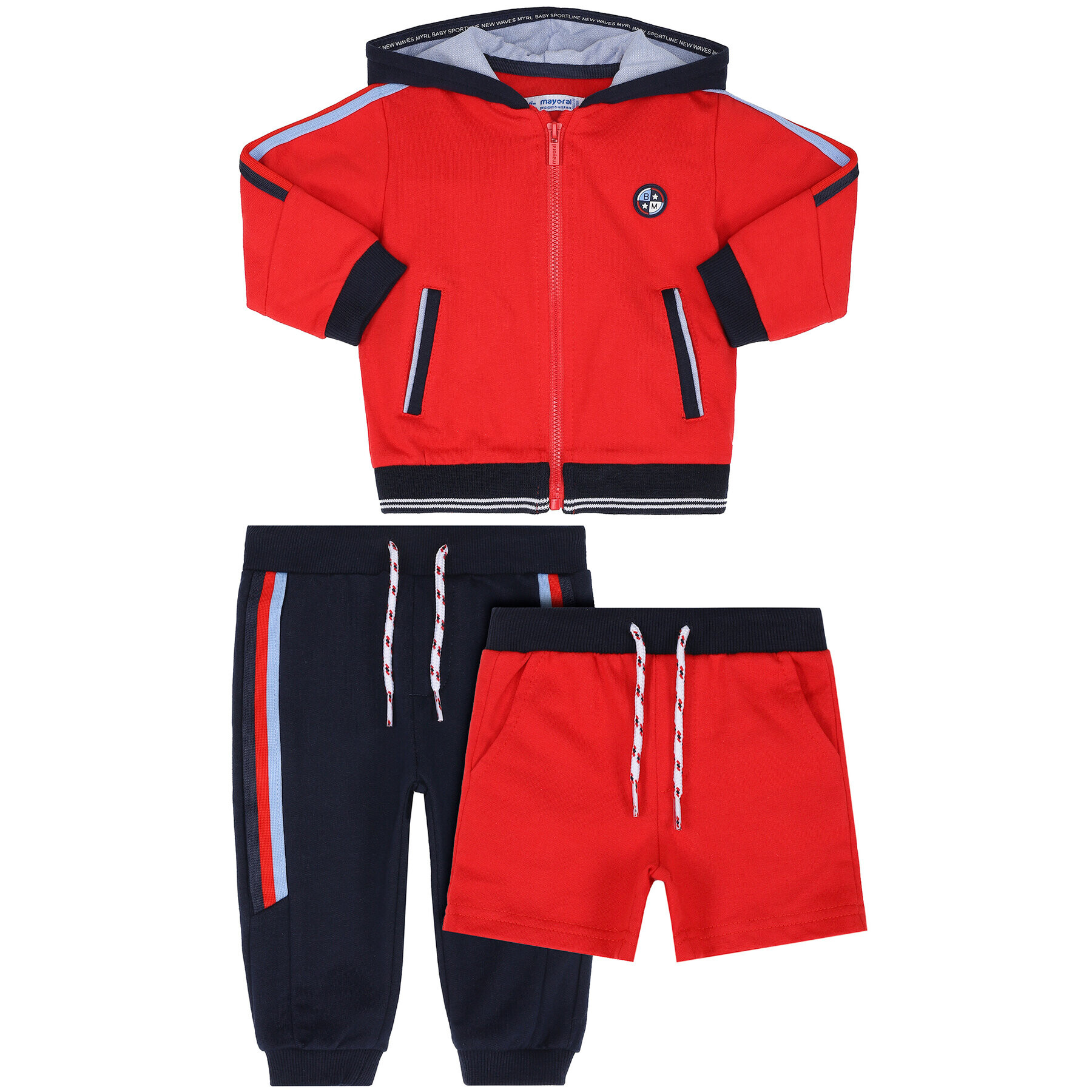Mayoral Спортен екип 1892 Червен Regular Fit - Pepit.bg