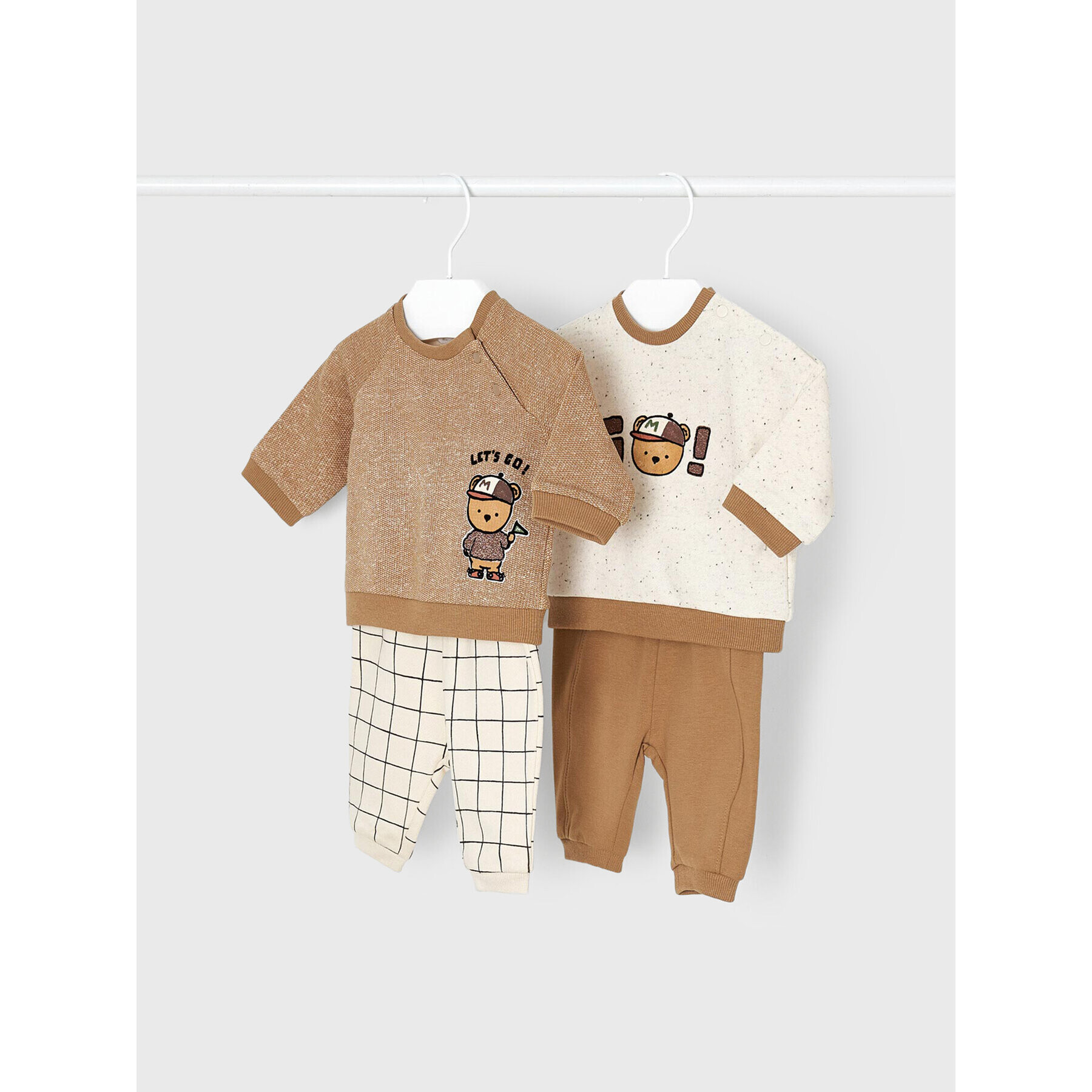 Mayoral Спортен екип 2643 Кафяв Regular Fit - Pepit.bg