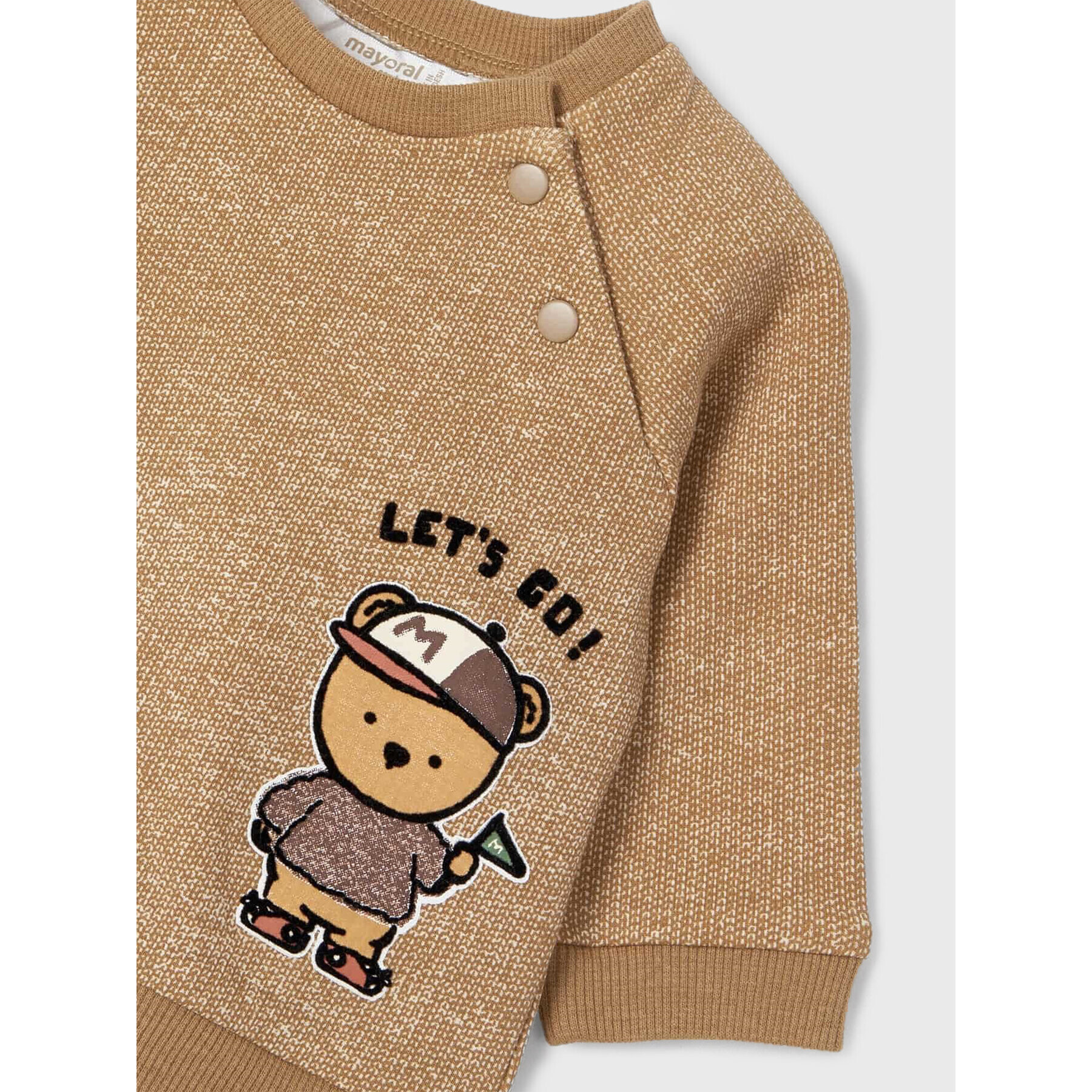 Mayoral Спортен екип 2643 Кафяв Regular Fit - Pepit.bg