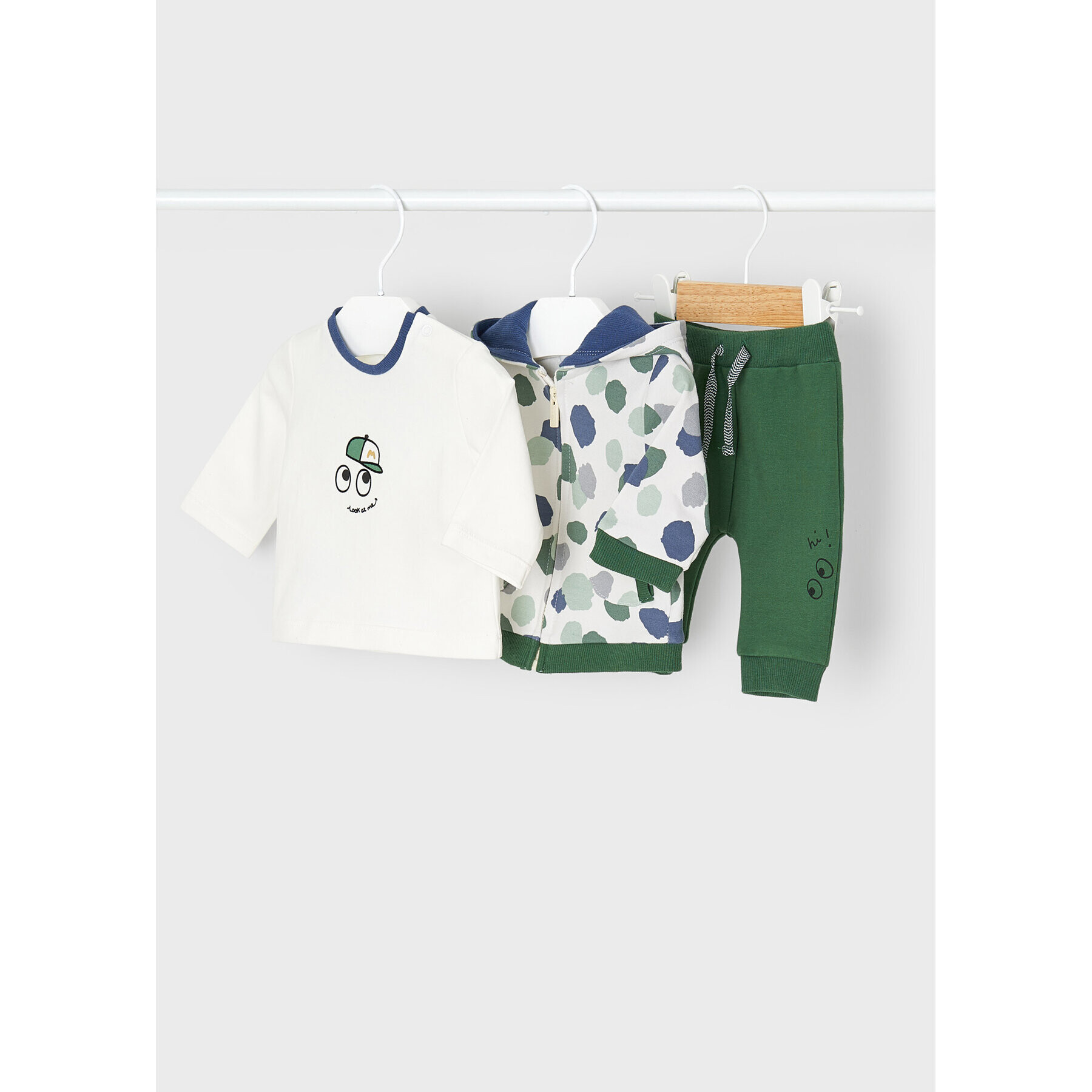 Mayoral Спортен екип 2651 Зелен Regular Fit - Pepit.bg
