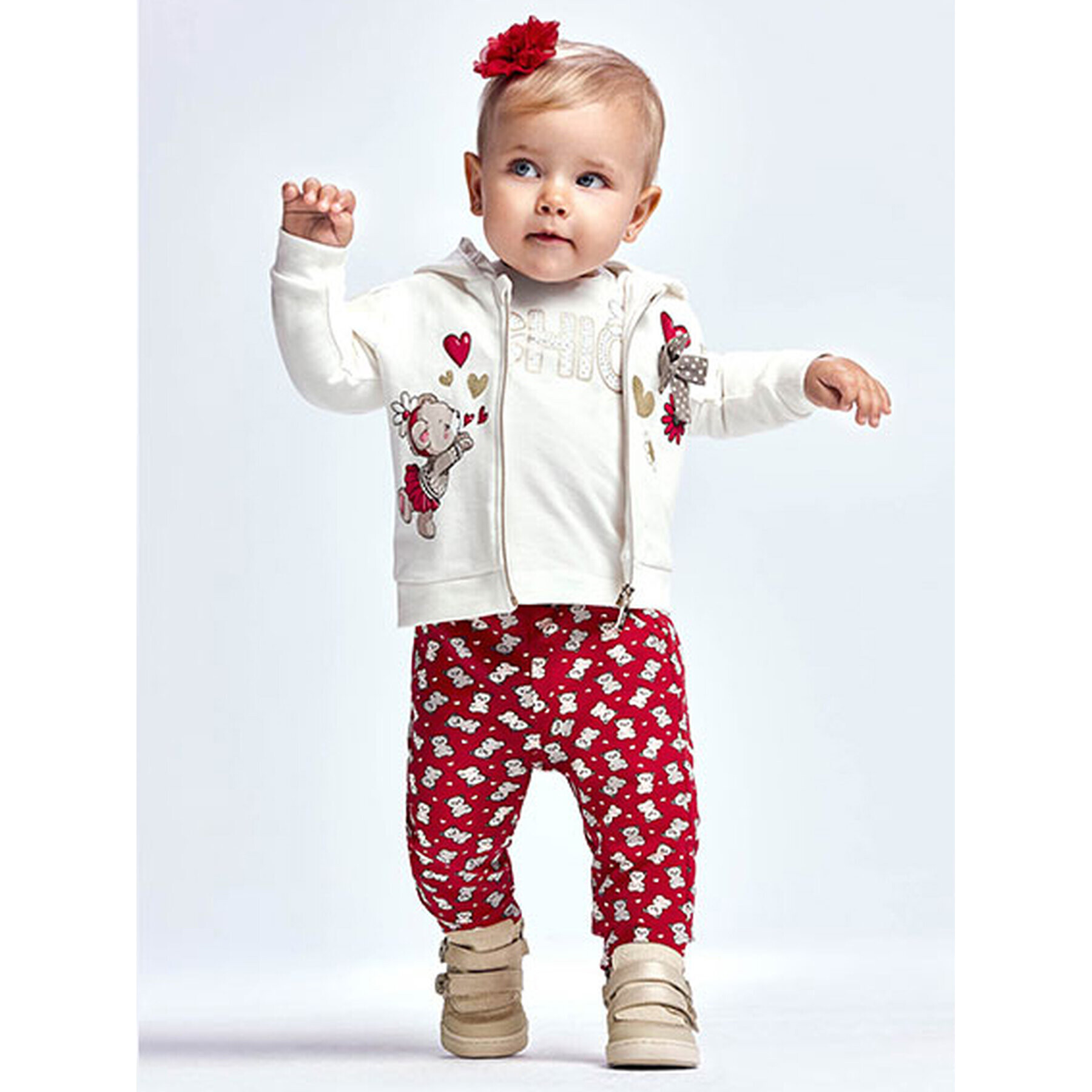Mayoral Спортен екип 2896 Червен Regular Fit - Pepit.bg