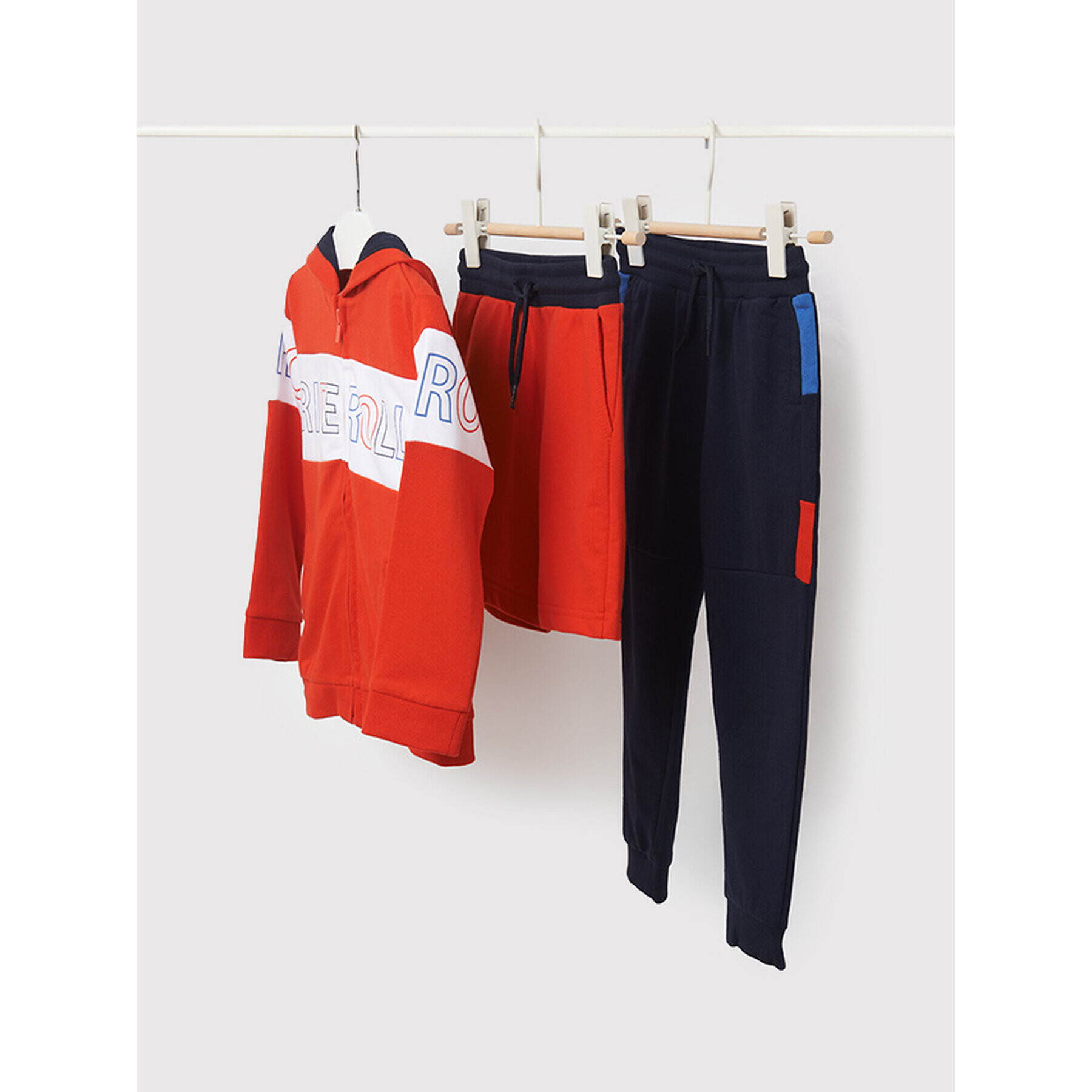 Mayoral Спортен екип 3831 Червен Regular Fit - Pepit.bg