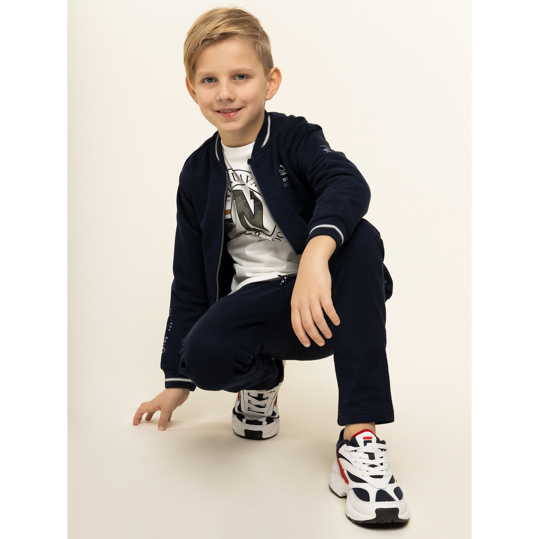 Mayoral Спортен екип 4808 Тъмносин Regular Fit - Pepit.bg