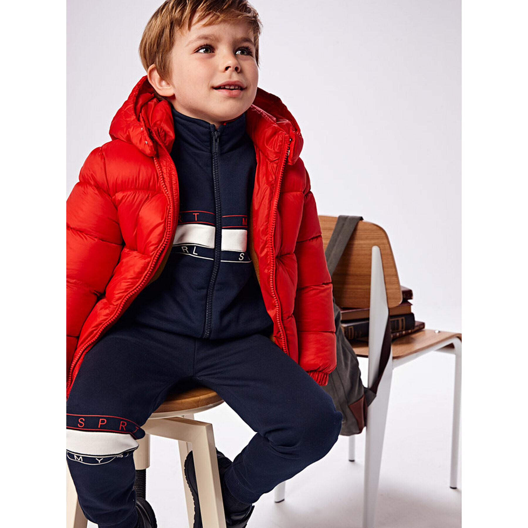 Mayoral Спортен екип 4833 Тъмносин Regular Fit - Pepit.bg