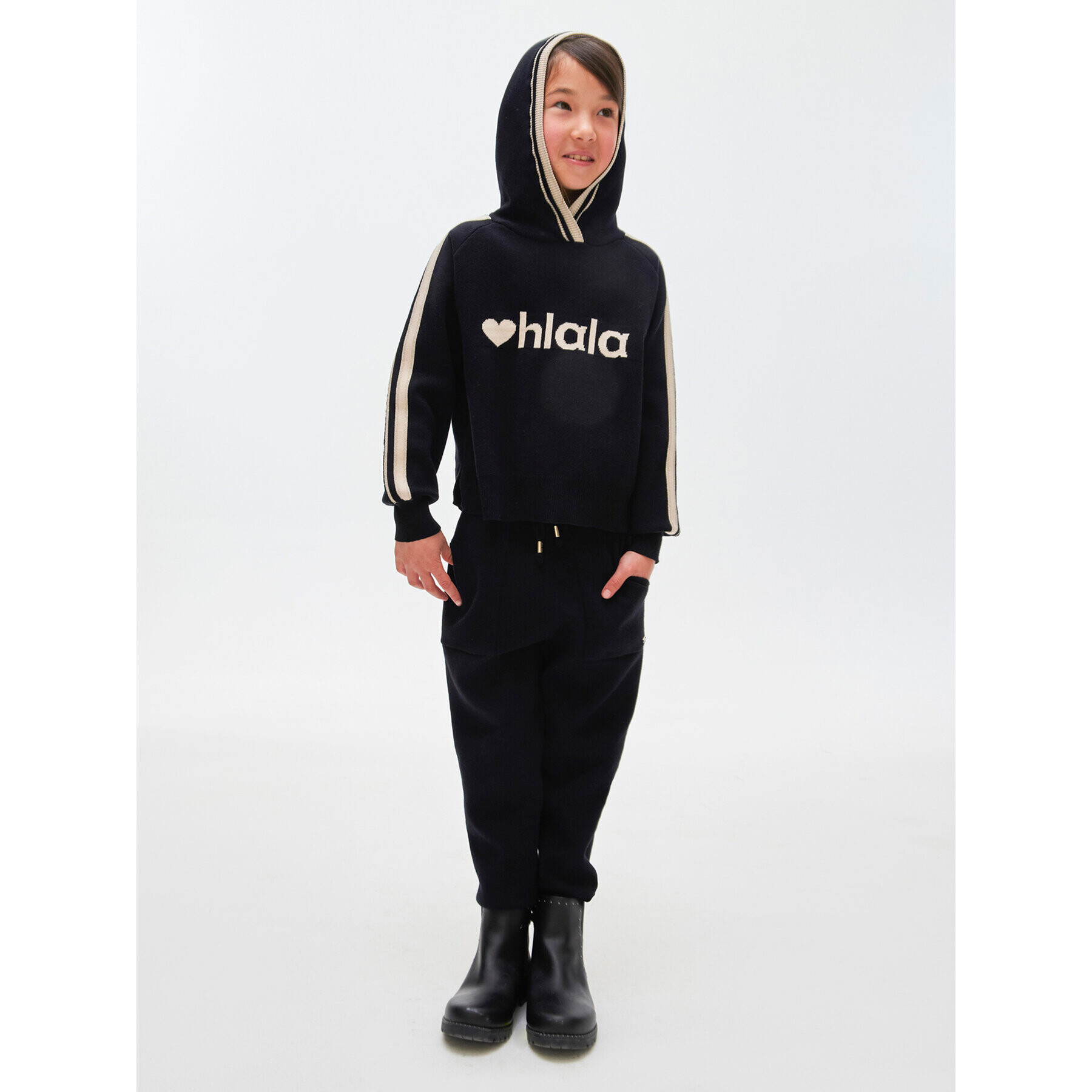 Mayoral Спортен екип 7.513 Черен Regular Fit - Pepit.bg