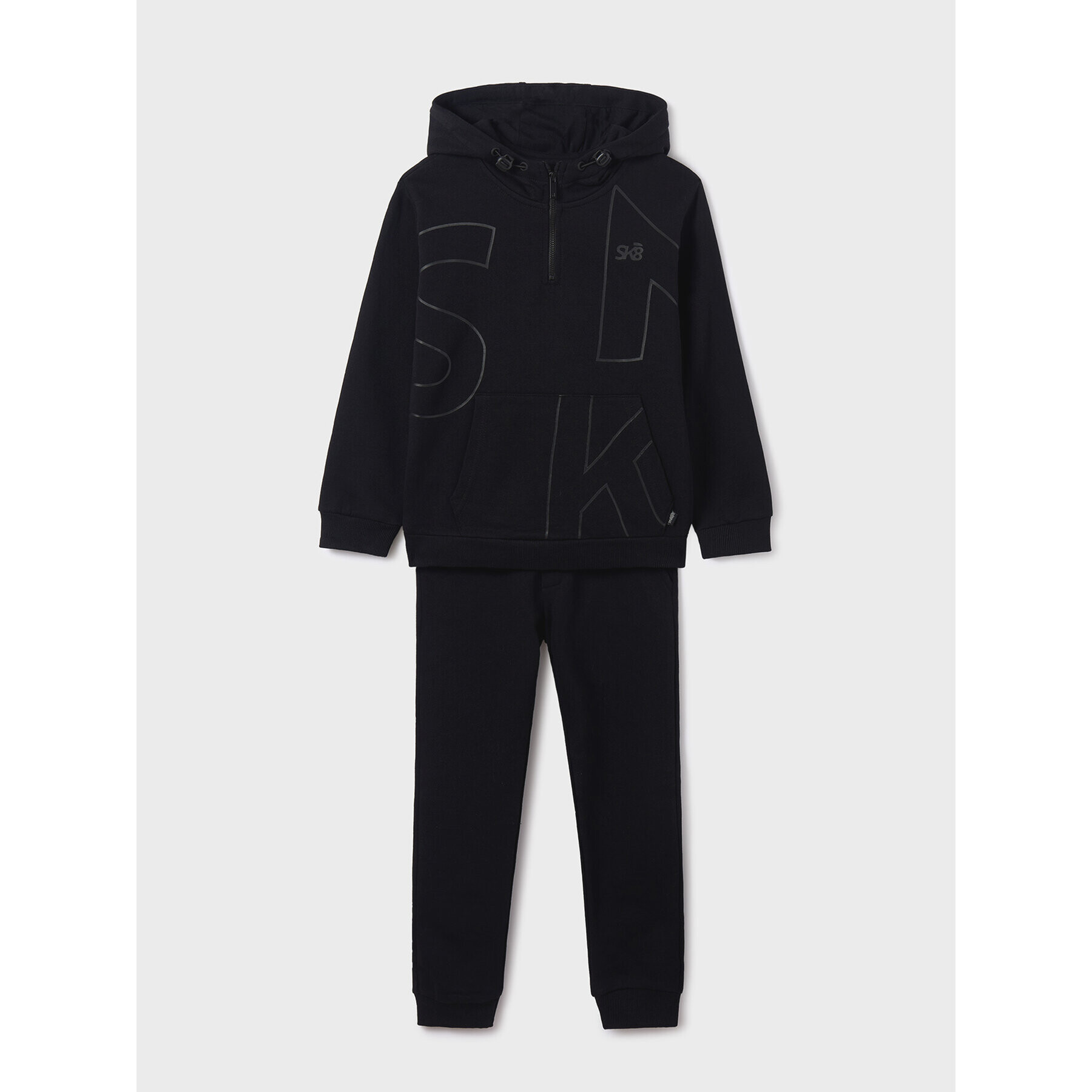 Mayoral Спортен екип 7.839 Черен Regular Fit - Pepit.bg