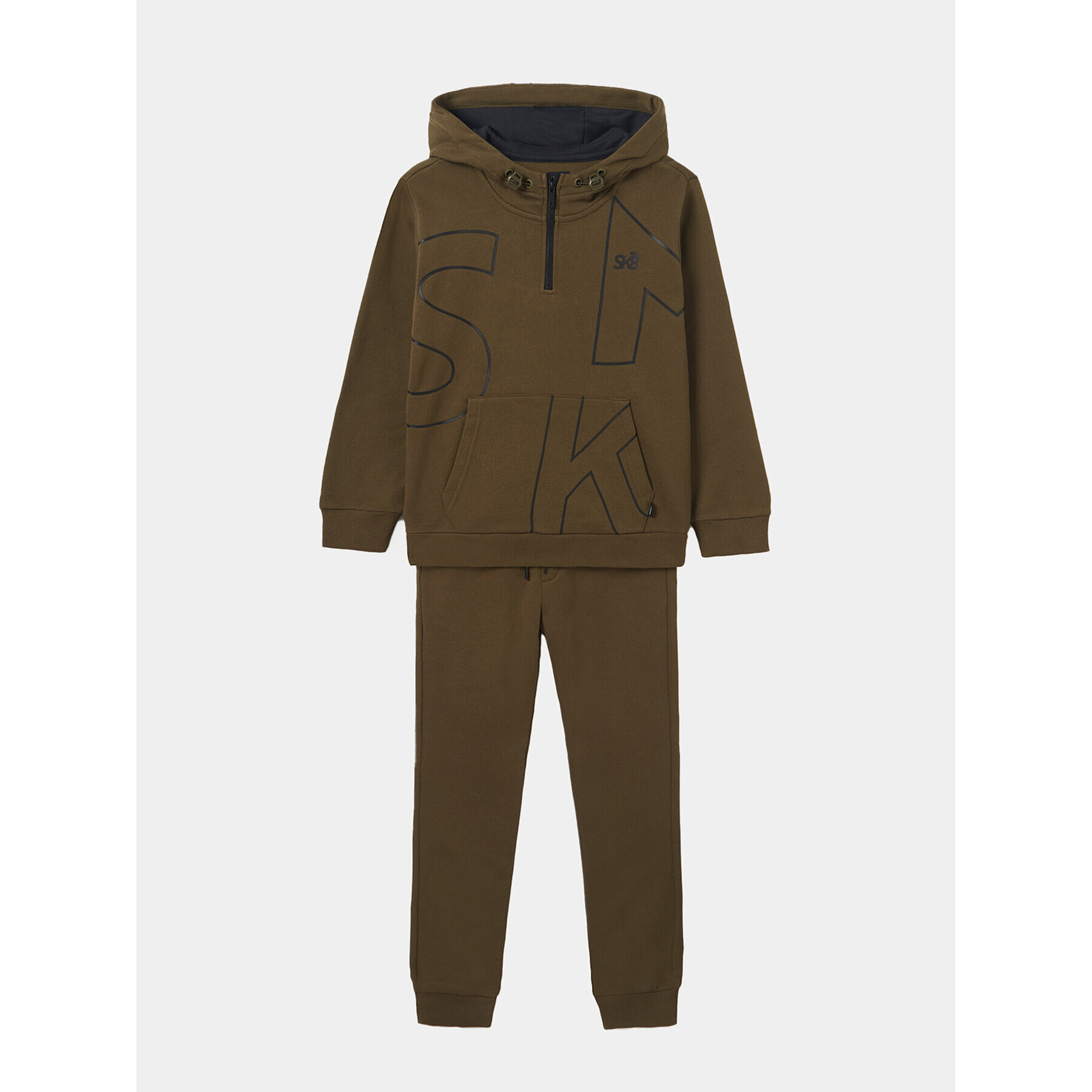Mayoral Спортен екип 7.839 Зелен Regular Fit - Pepit.bg
