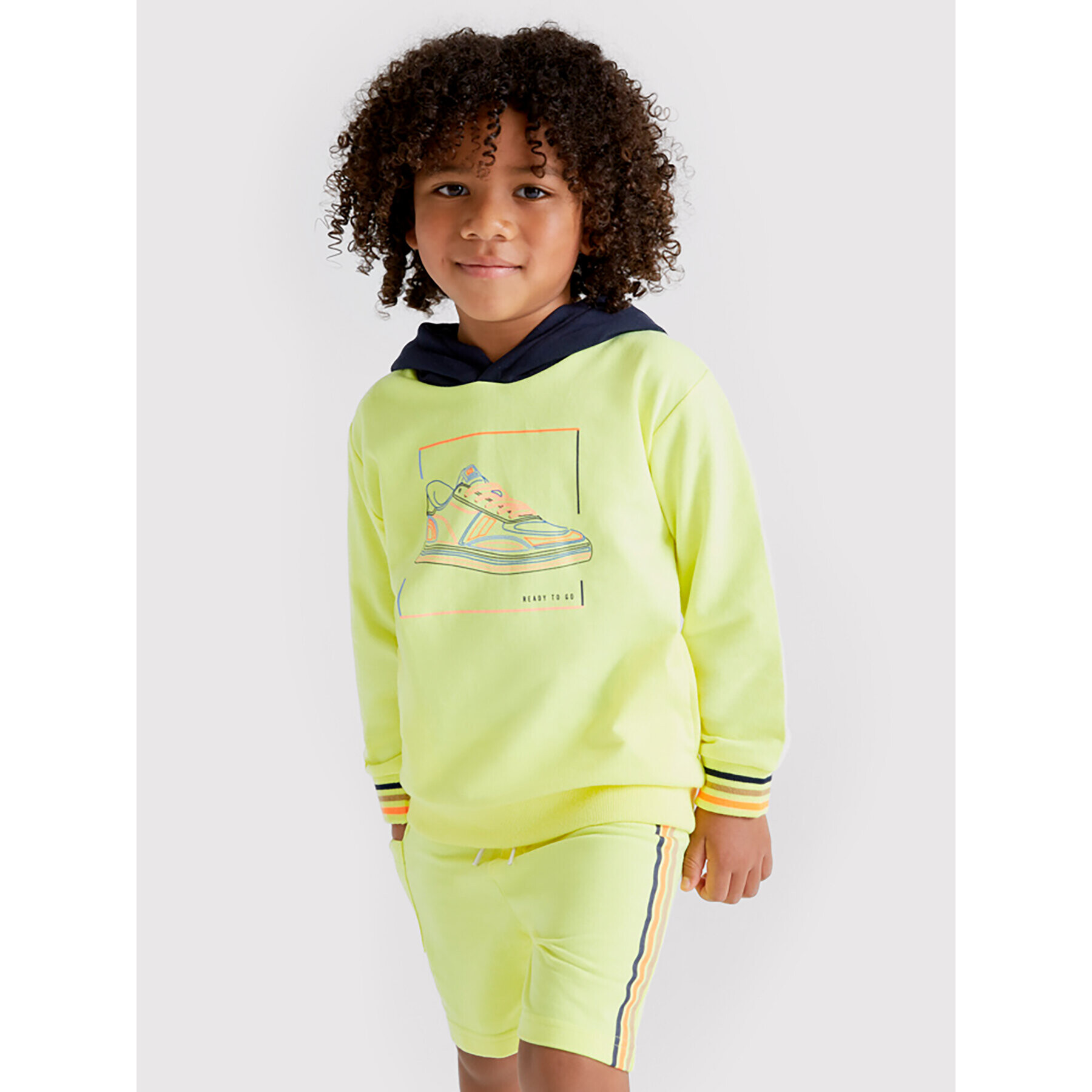 Mayoral Спортни шорти 3266 Жълт Regular Fit - Pepit.bg
