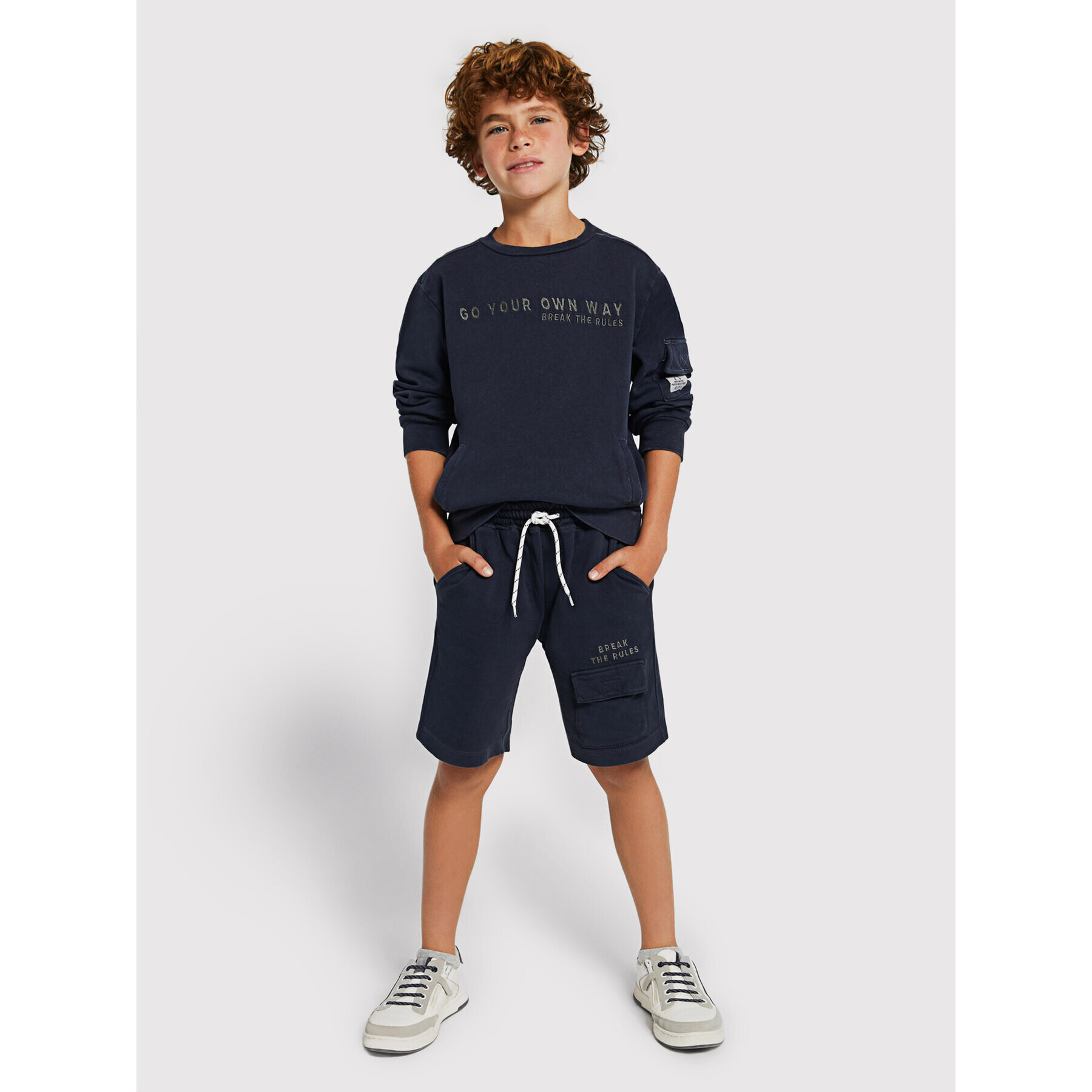 Mayoral Спортни шорти 6211 Тъмносин Regular Fit - Pepit.bg