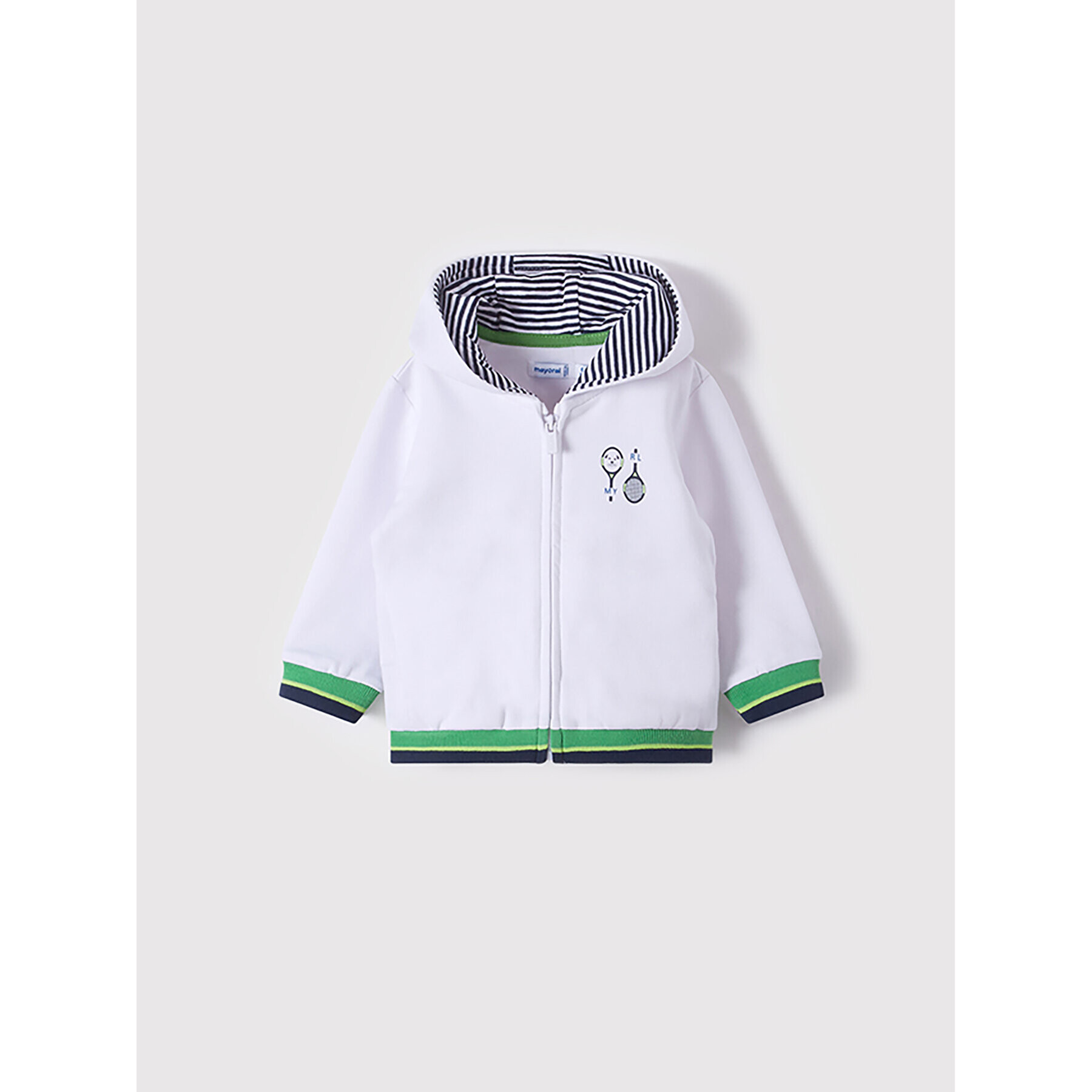 Mayoral Суитшърт 1409 Бял Regular Fit - Pepit.bg