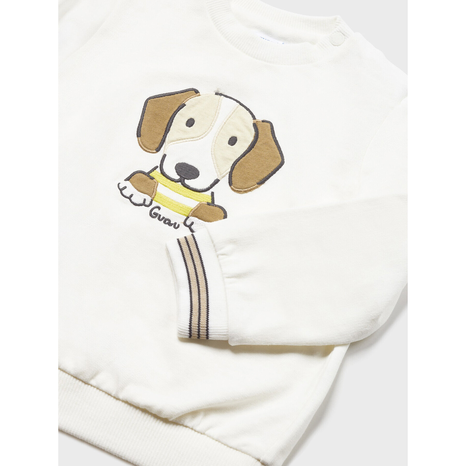 Mayoral Суитшърт 1414 Бял Regular Fit - Pepit.bg
