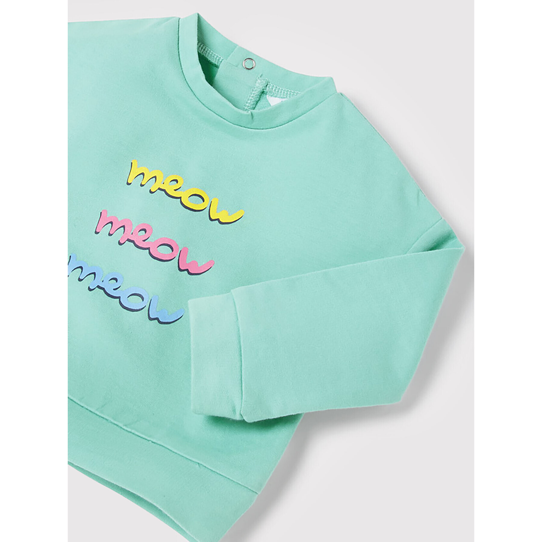 Mayoral Суитшърт 1492 Зелен Regular Fit - Pepit.bg