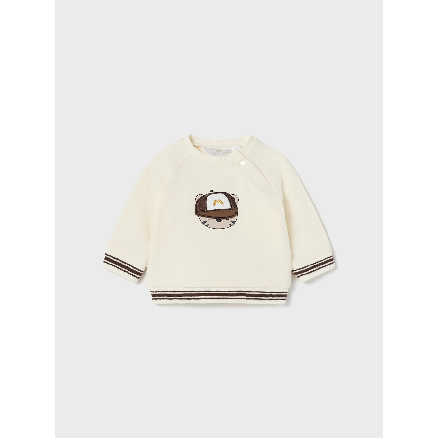 Mayoral Суитшърт 2407 Бежов Regular Fit - Pepit.bg
